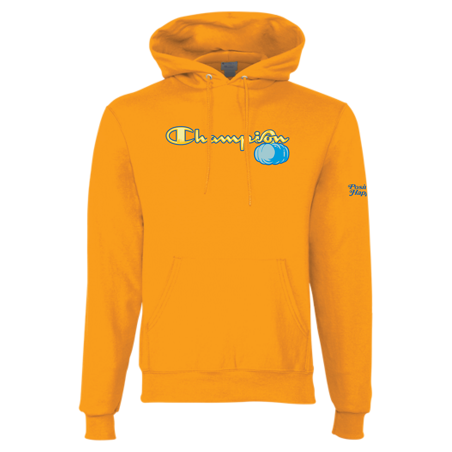 Champion hoodie gold on sale