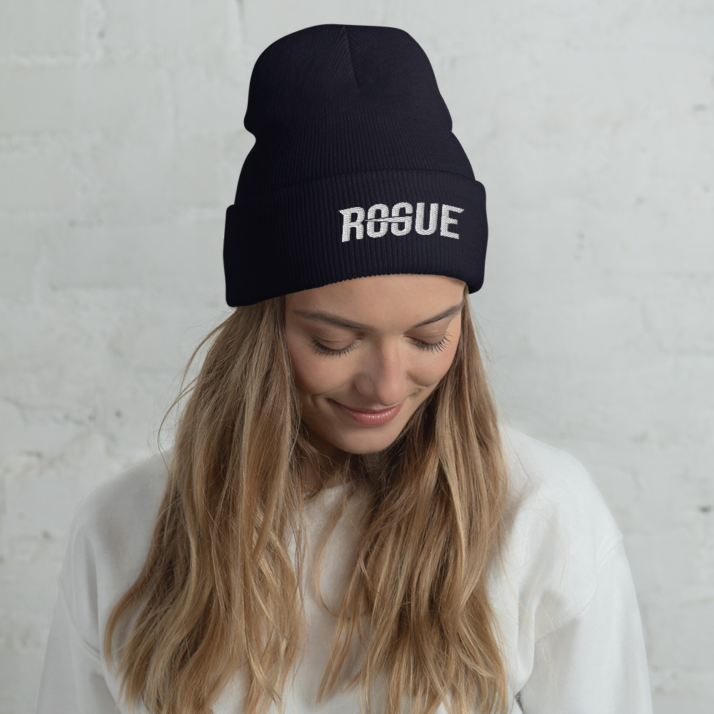 Rogue Wordmark Beanie - Navy