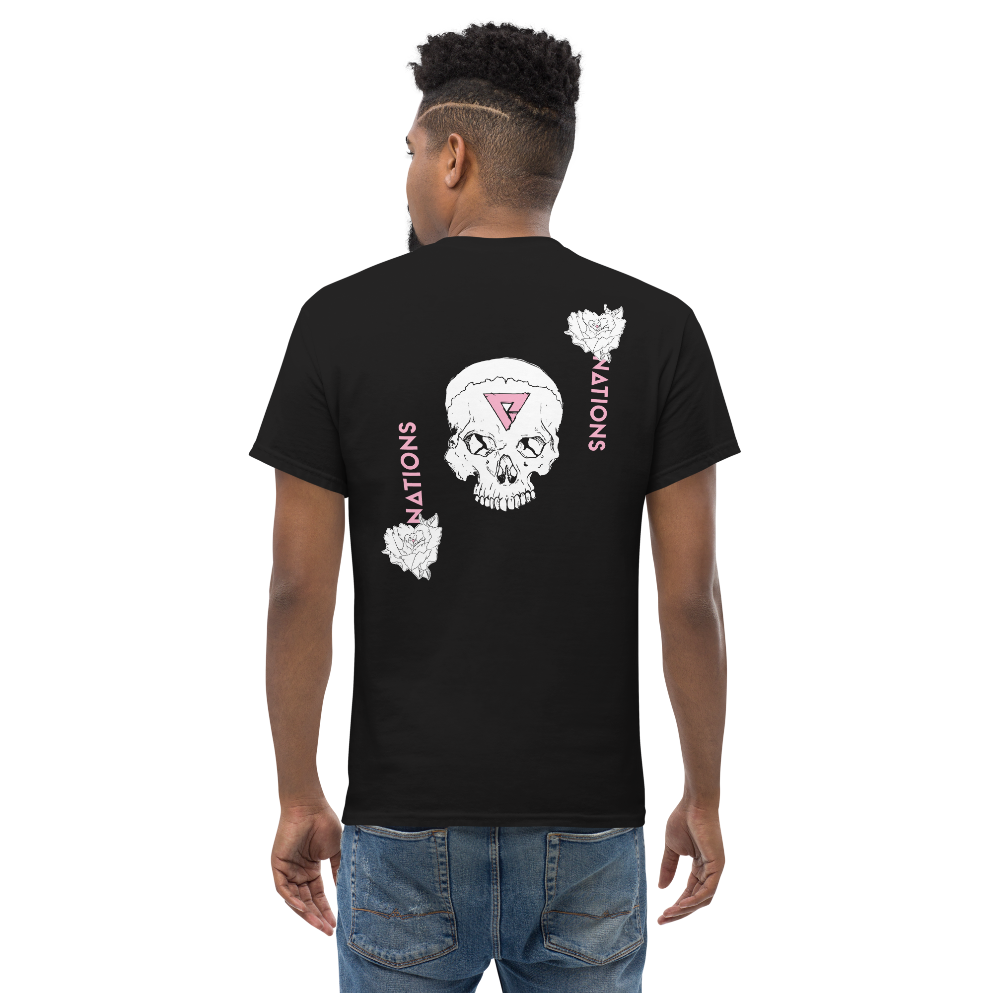 Skull and Roses Tee - Black