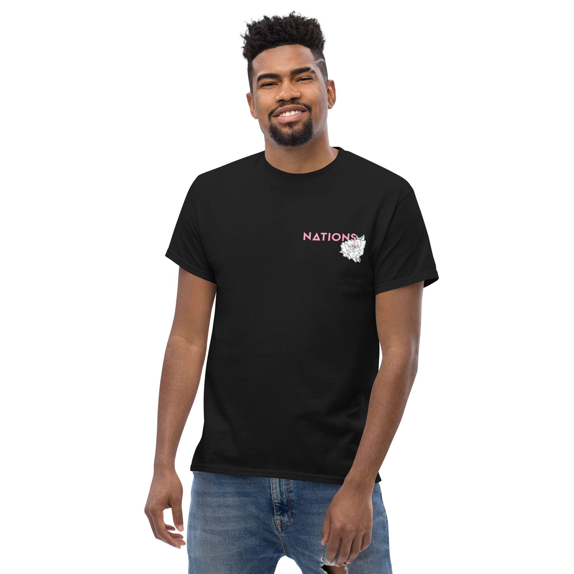 Skull and Roses Tee - Black