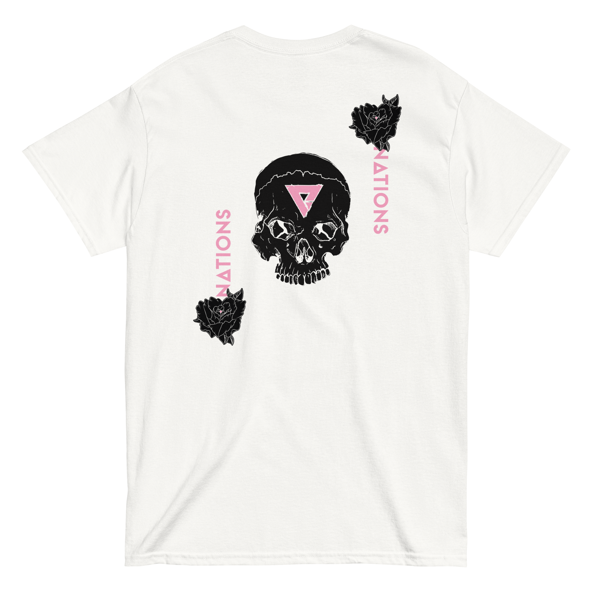 Skull and Roses Tee - White