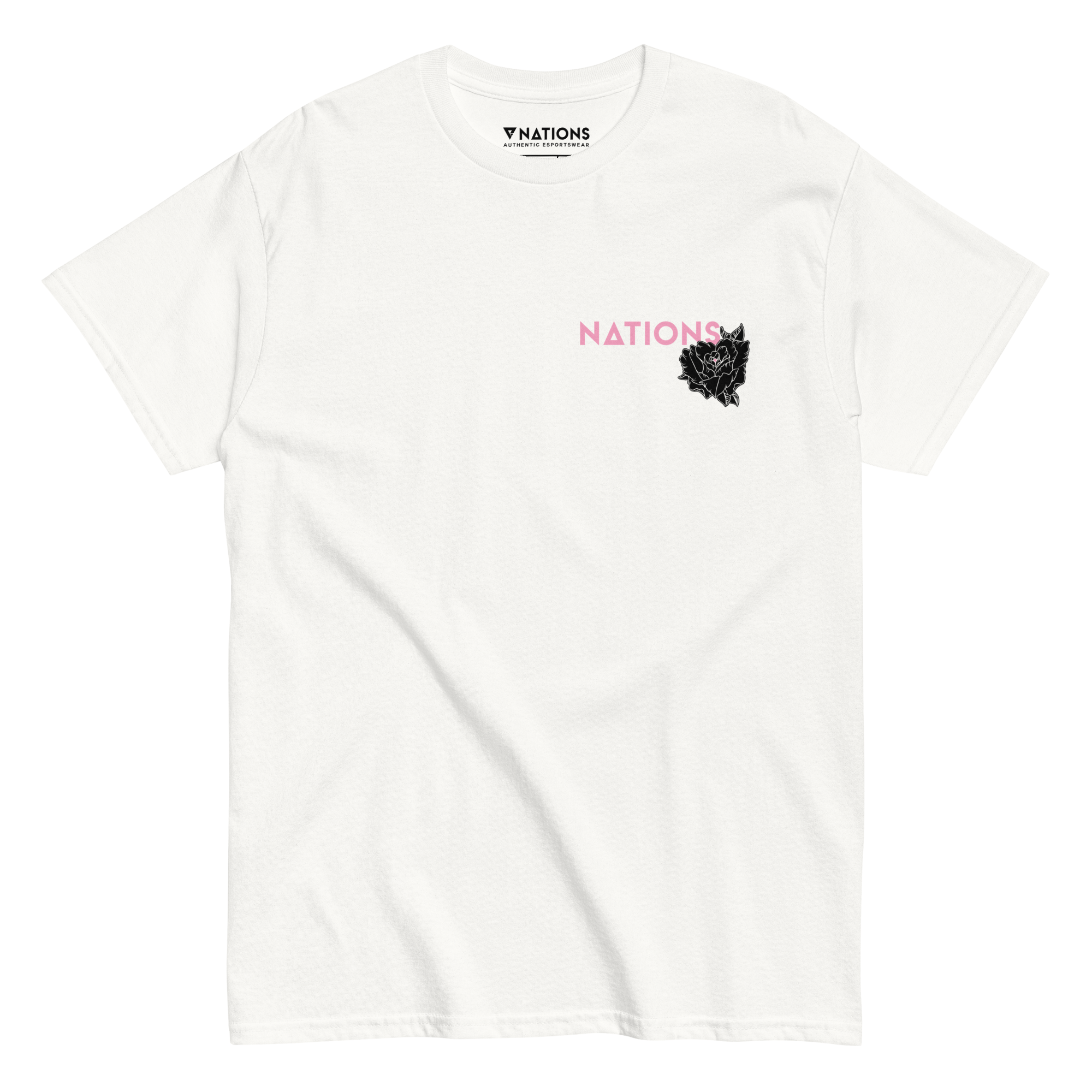 Skull and Roses Tee - White