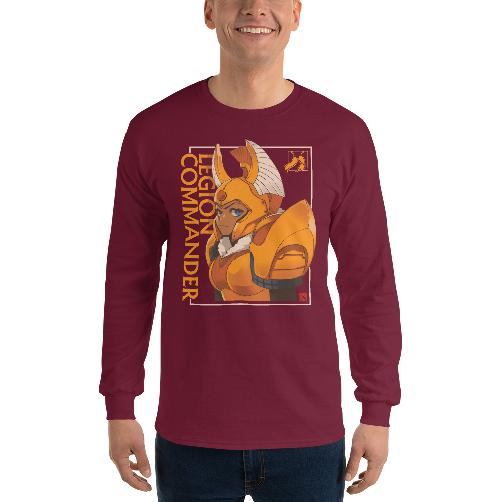 Legion Commander Long Sleeve - Maroon