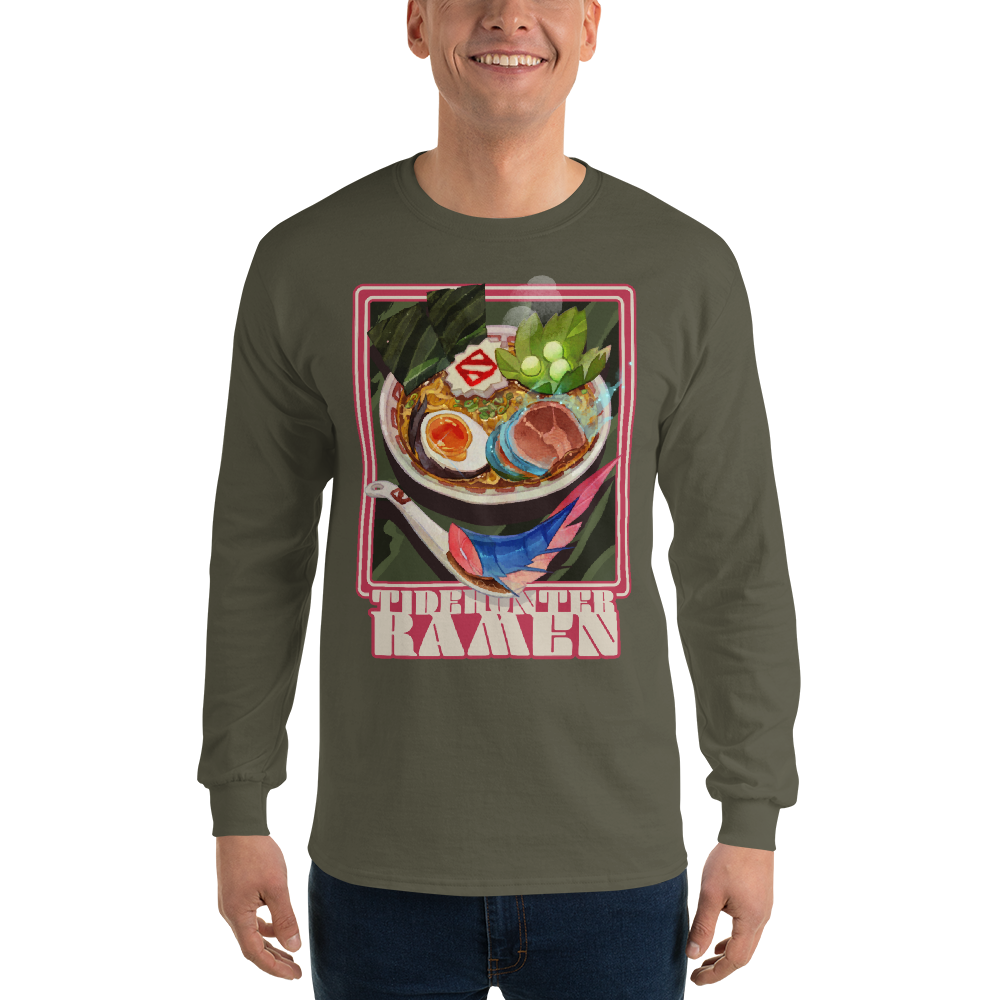 Tidehunter Ramen Long Sleeve - Army