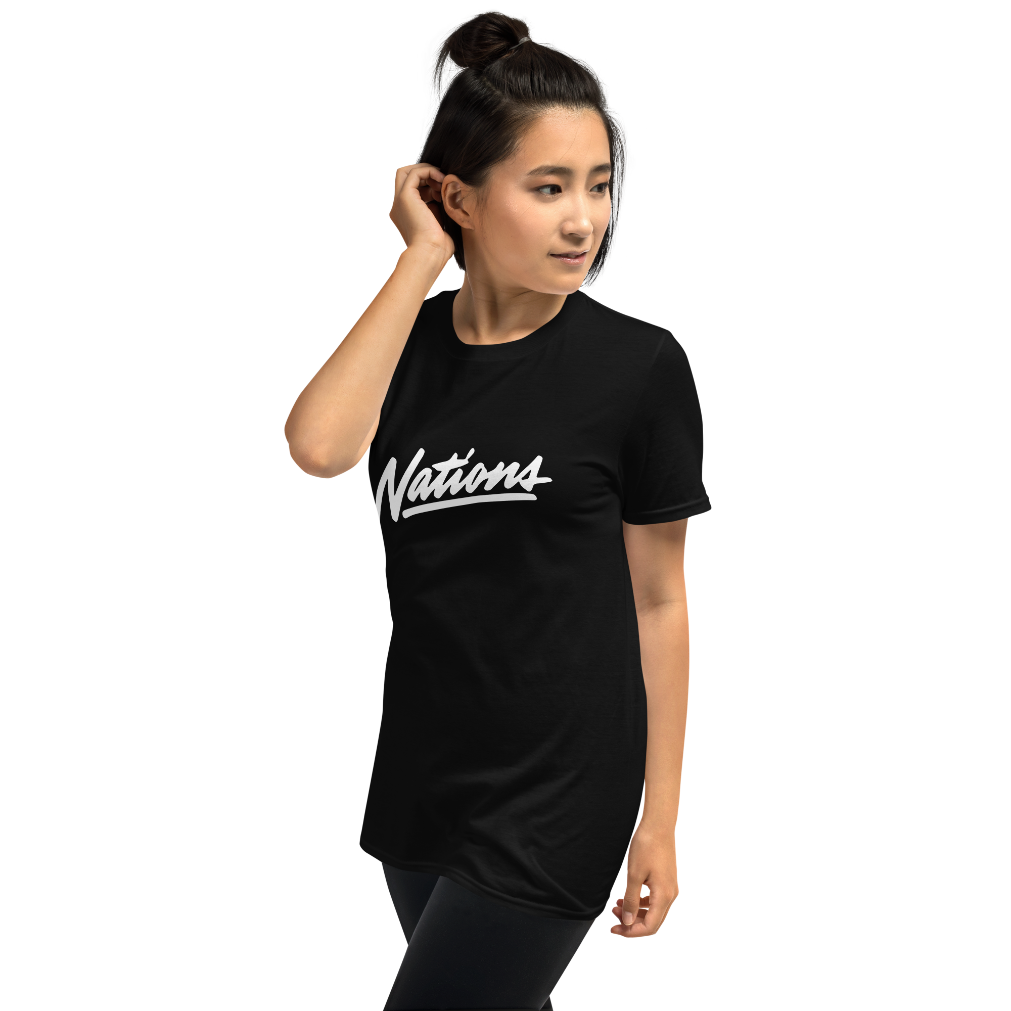Script Tee - Black