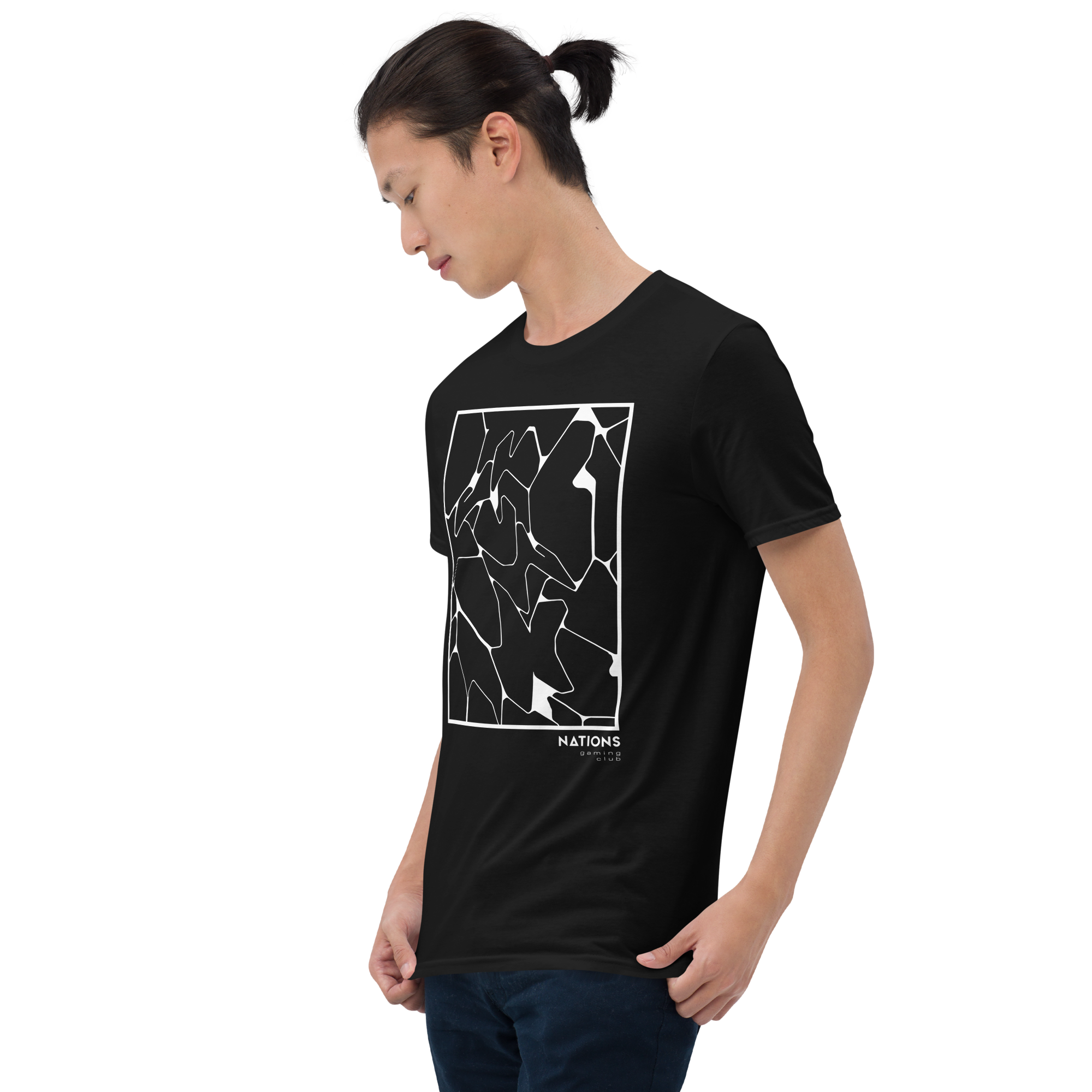 Block Outline Tee - Black