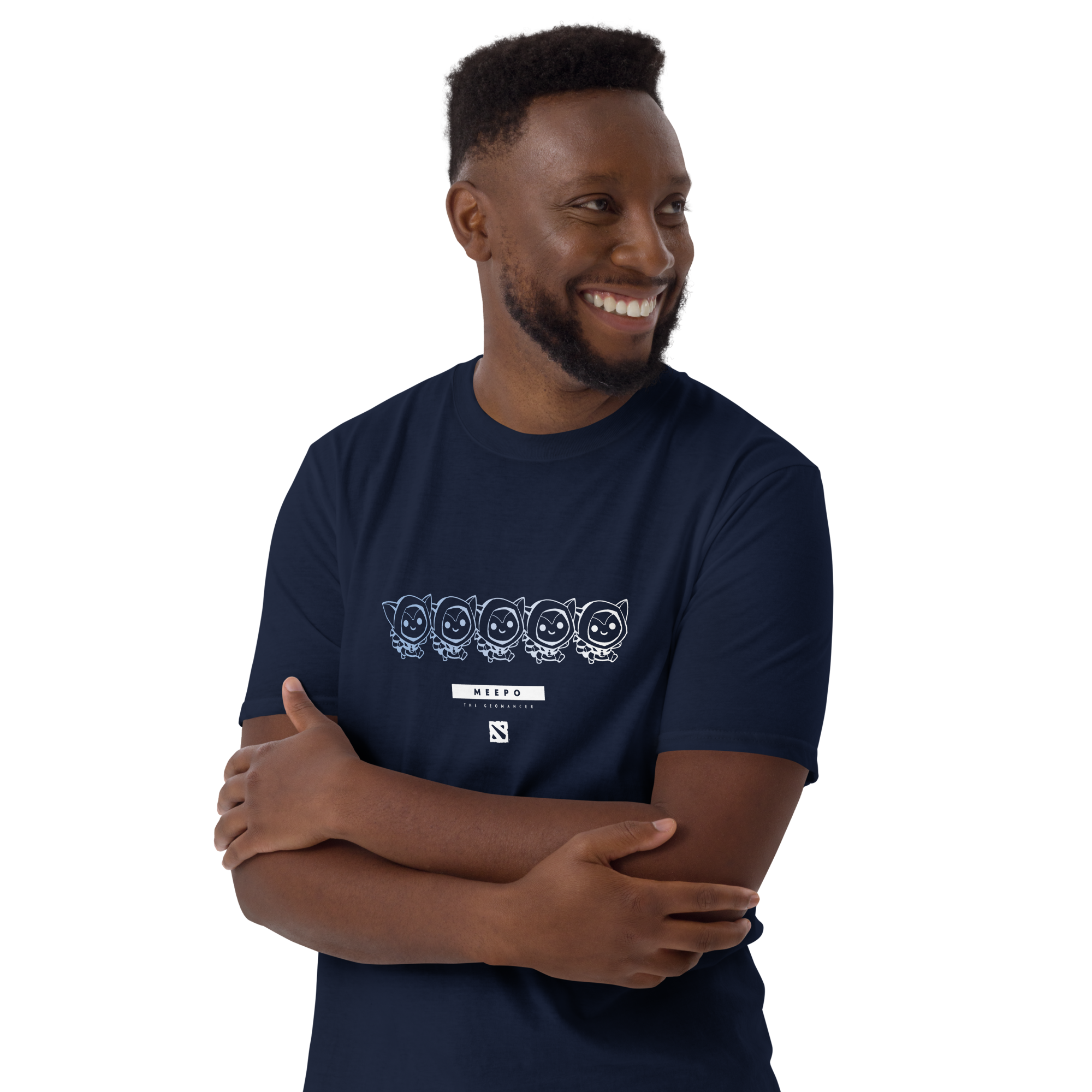 Meepo Line Tee - Navy