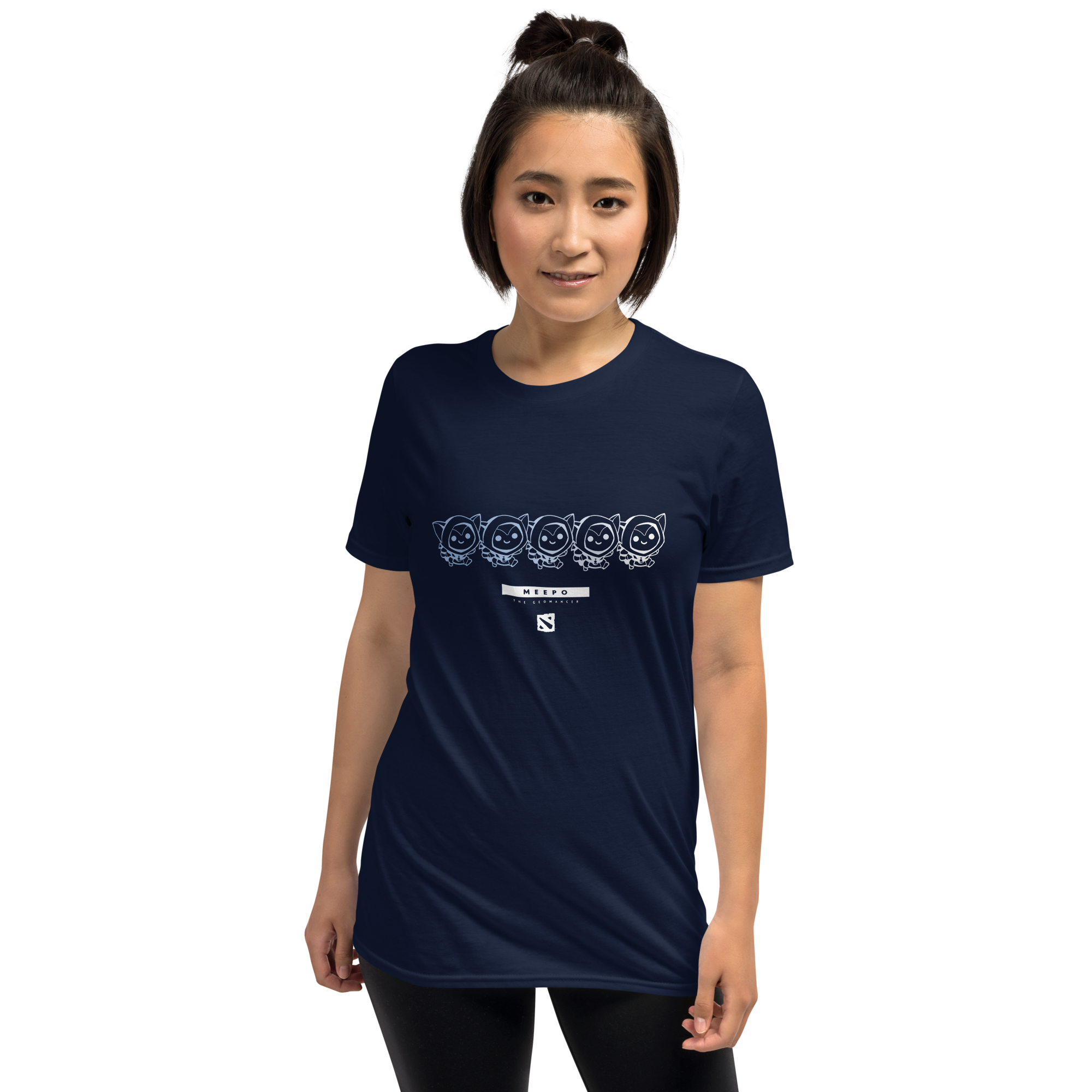 Meepo Line Tee - Navy