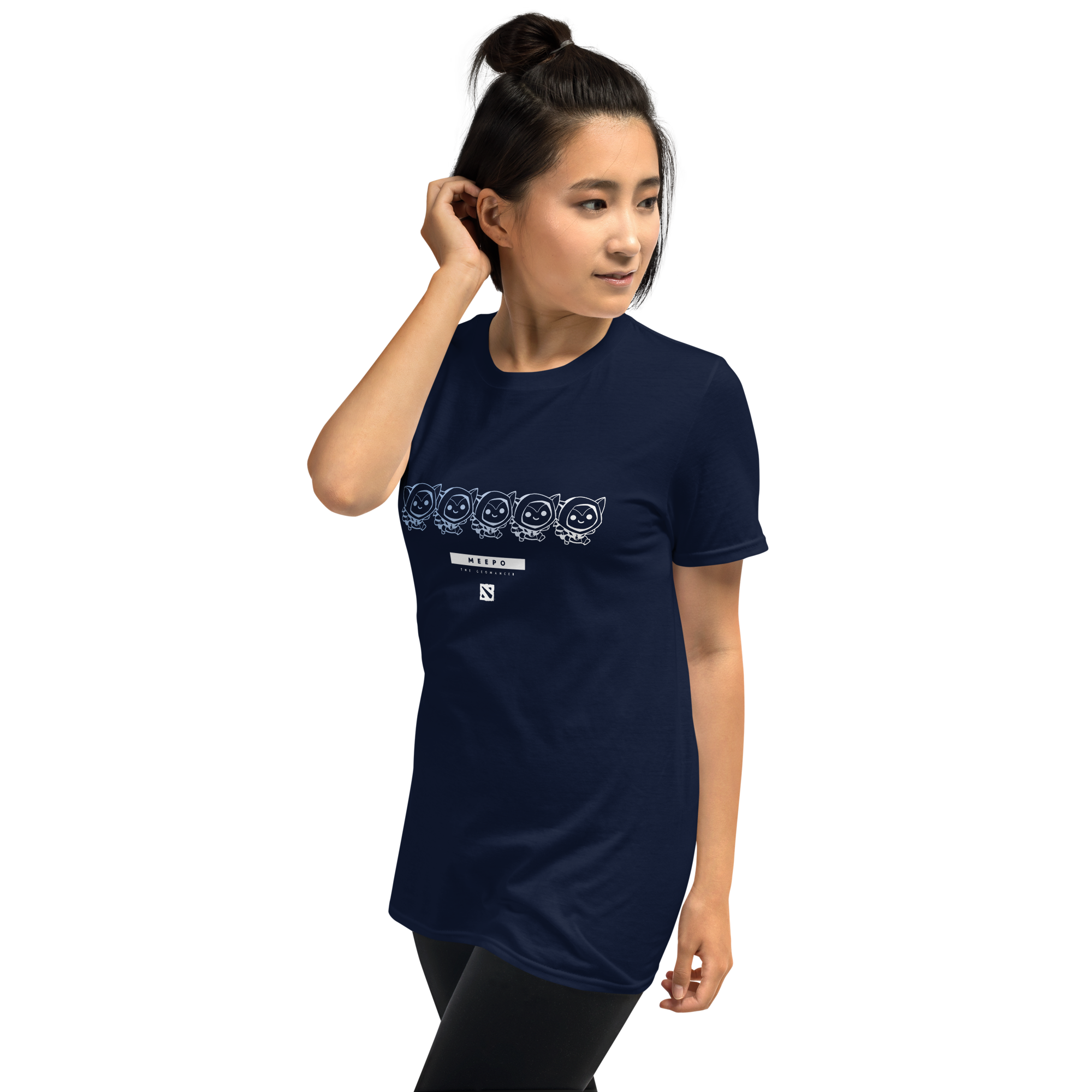 Meepo Line Tee - Navy