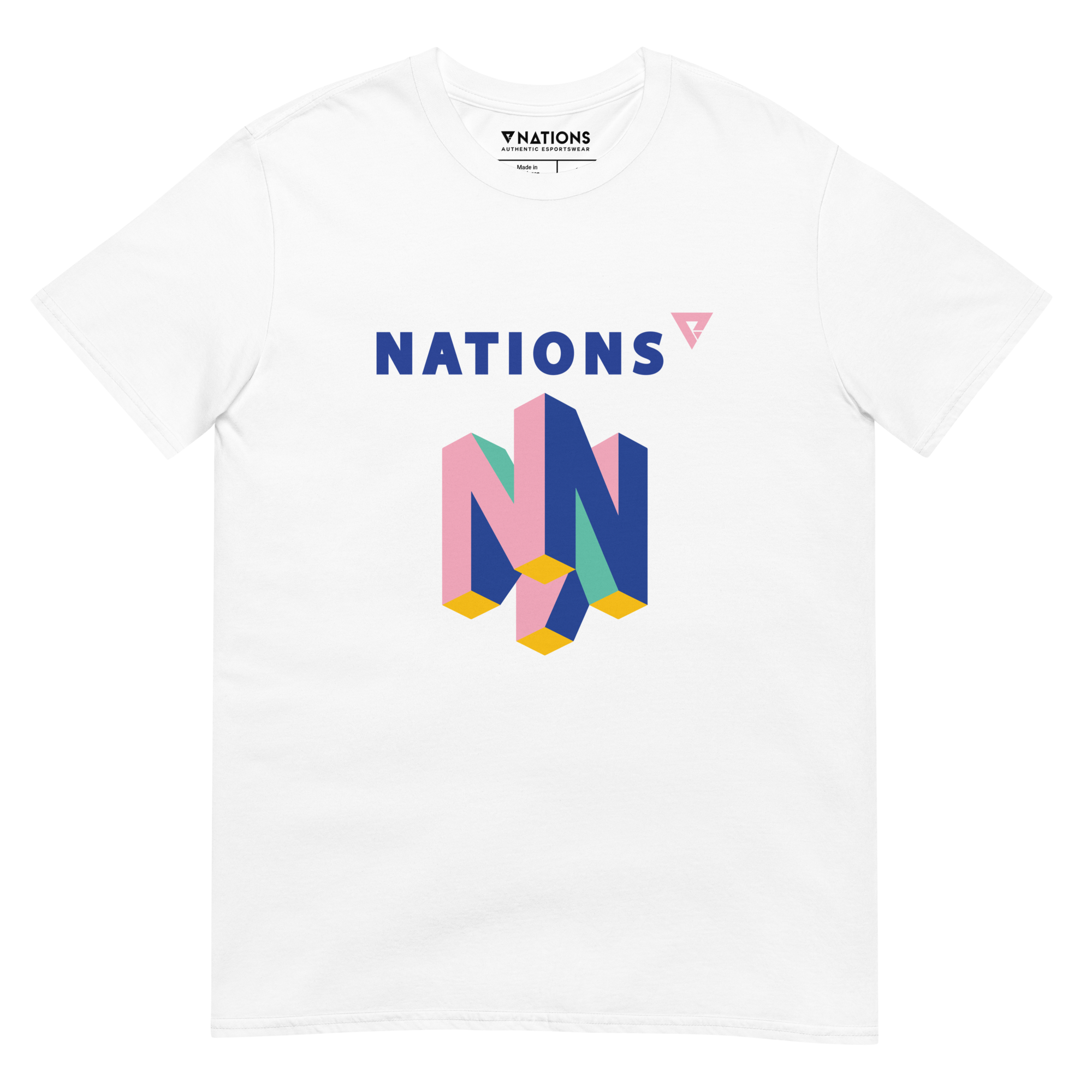 Wave64 Tee - White