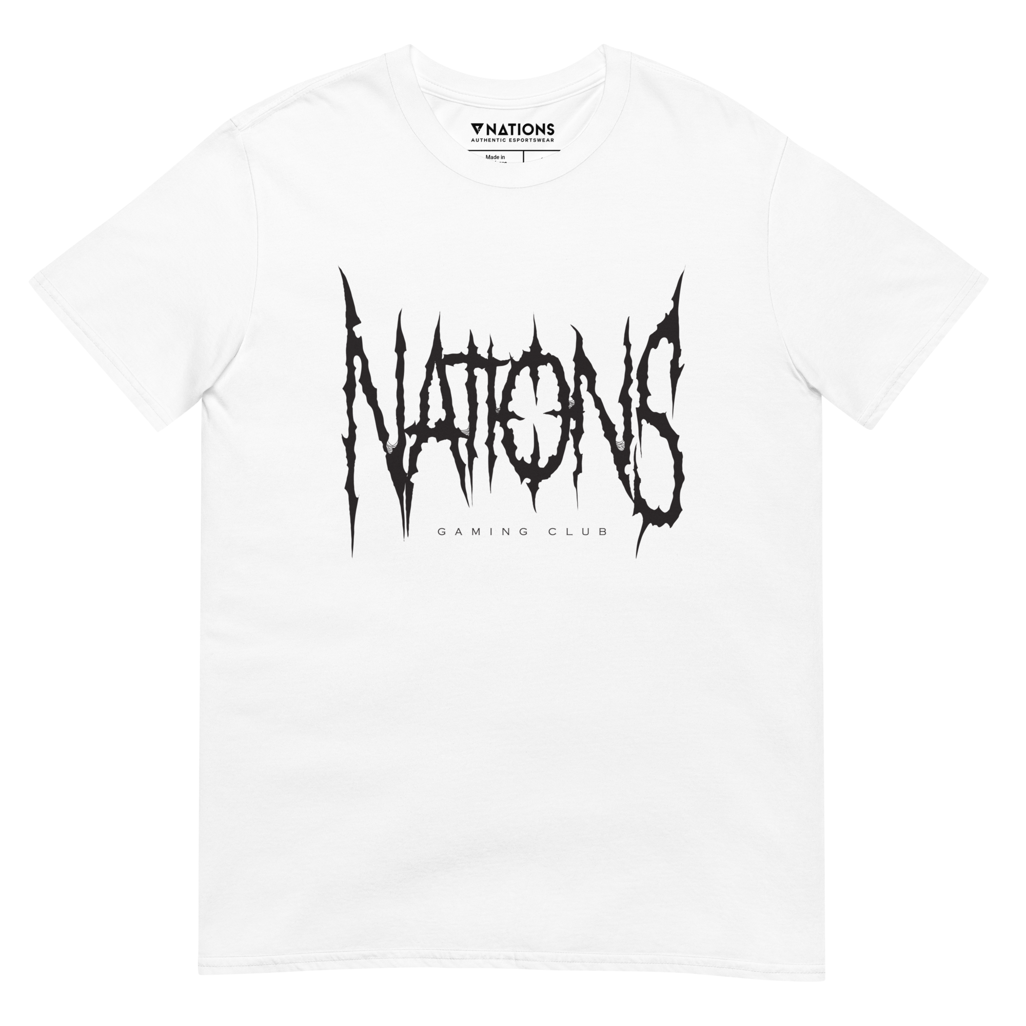 Heavy Metal Gaming Tee - White