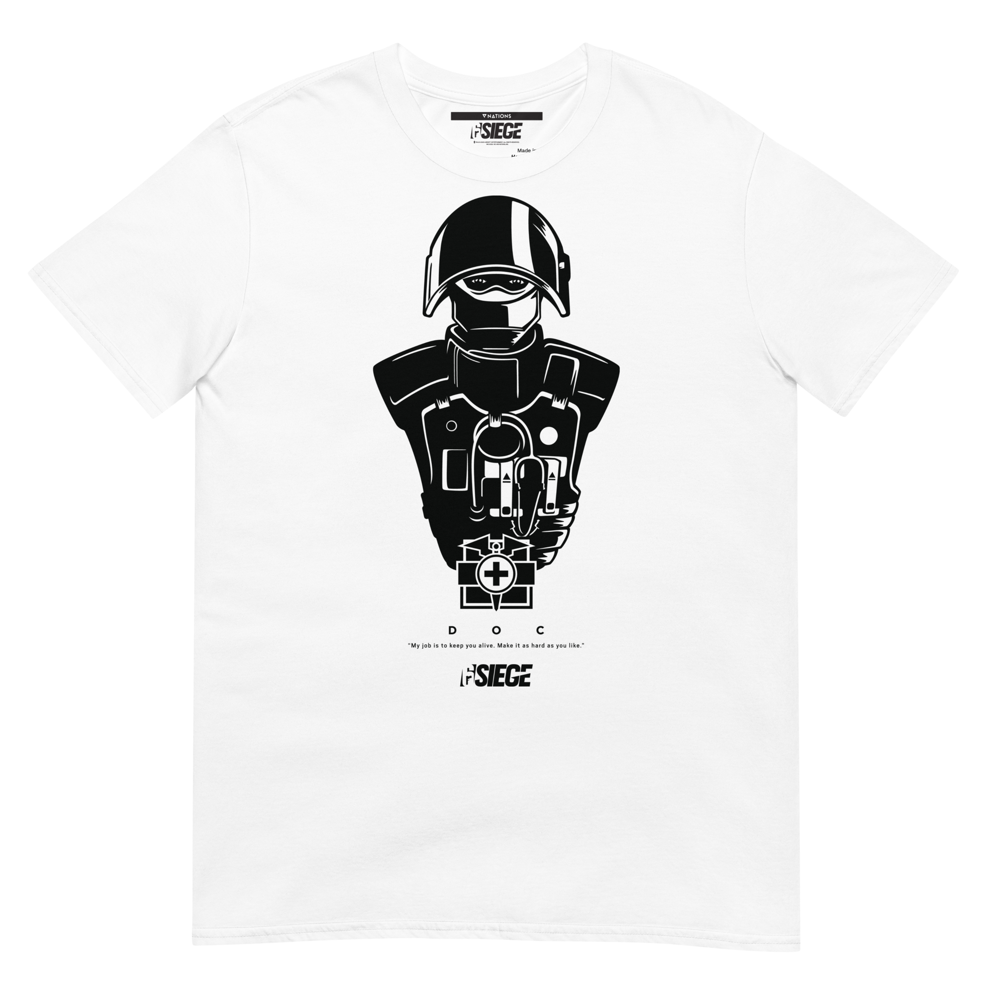 Doc Tee - Mono White