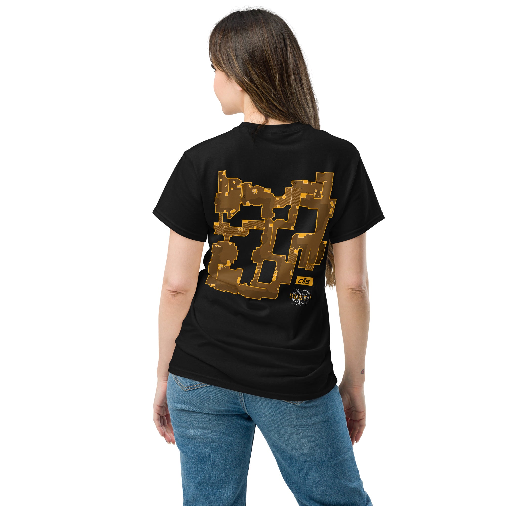 CS2 Dust II Map Tee