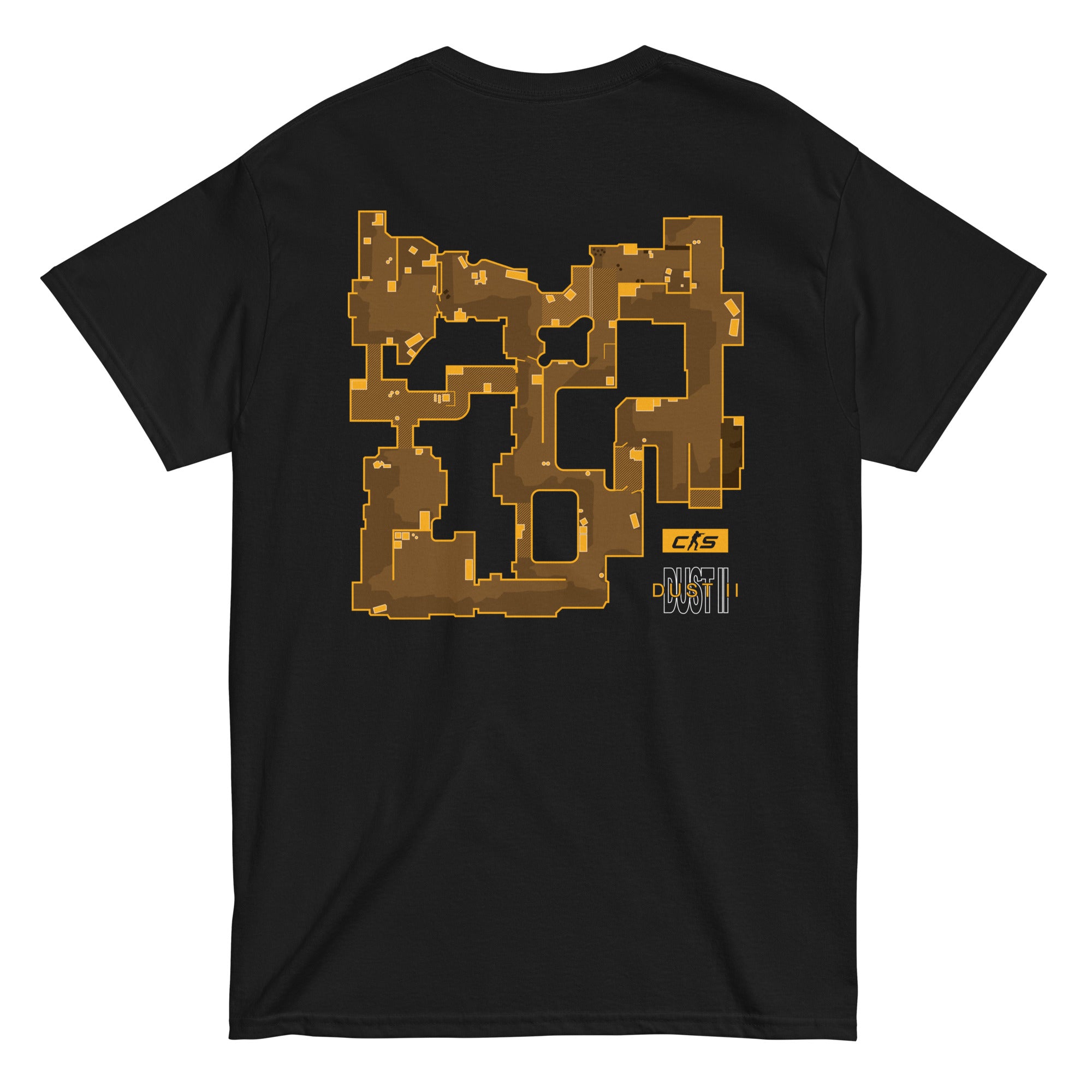 CS2 Dust II Map Tee