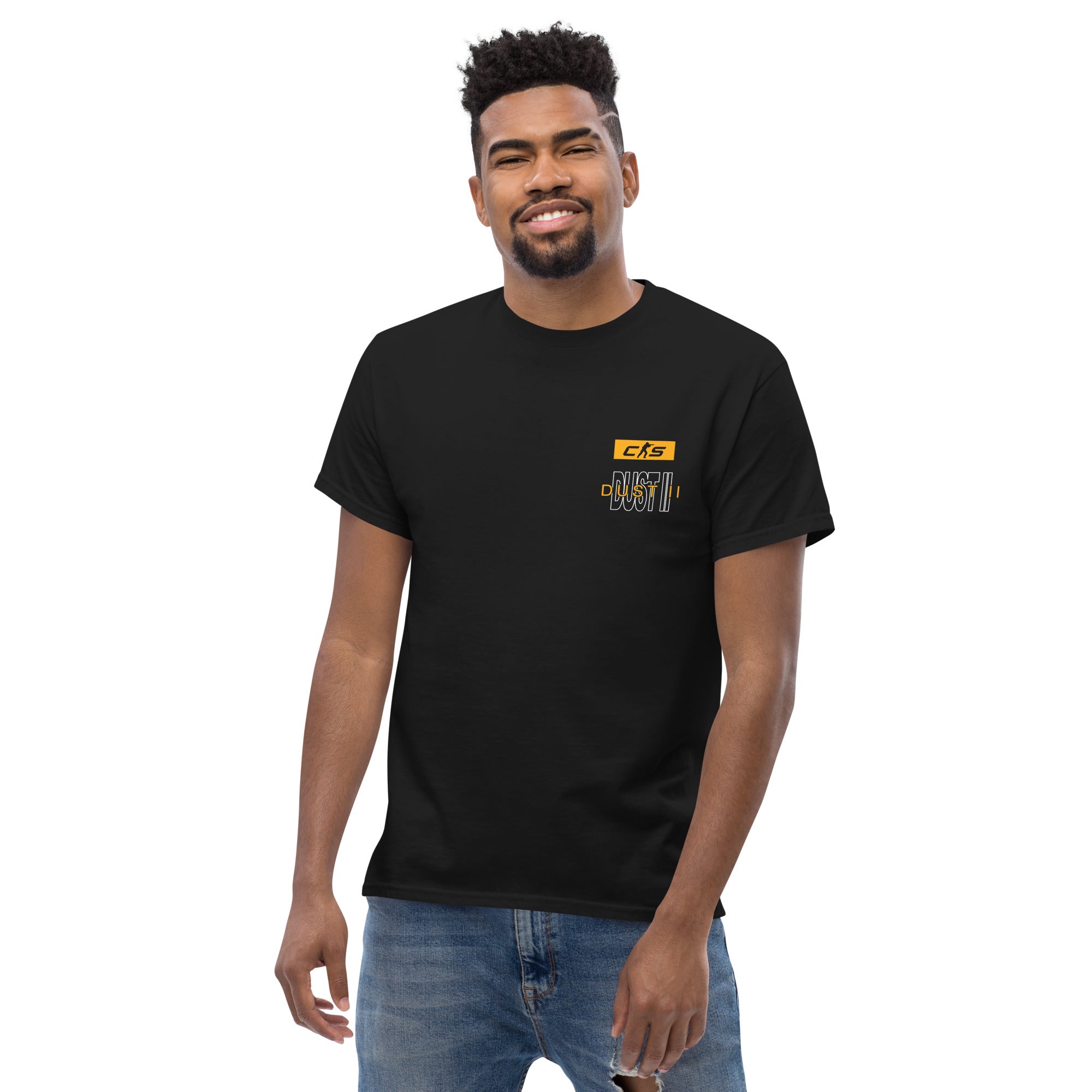 CS2 Dust II Map Tee