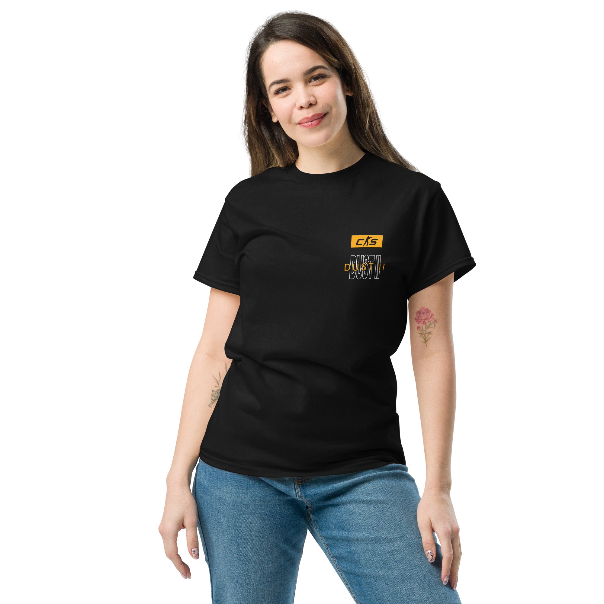 CS2 Dust II Map Tee