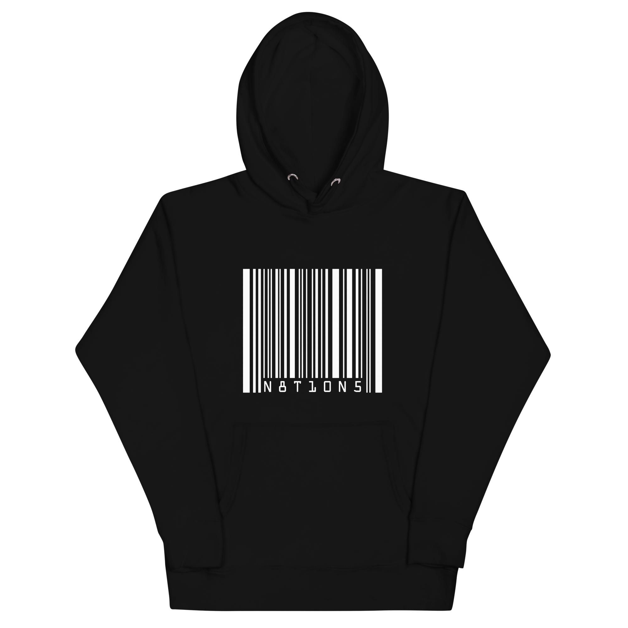 Barcode Hoodie - Black