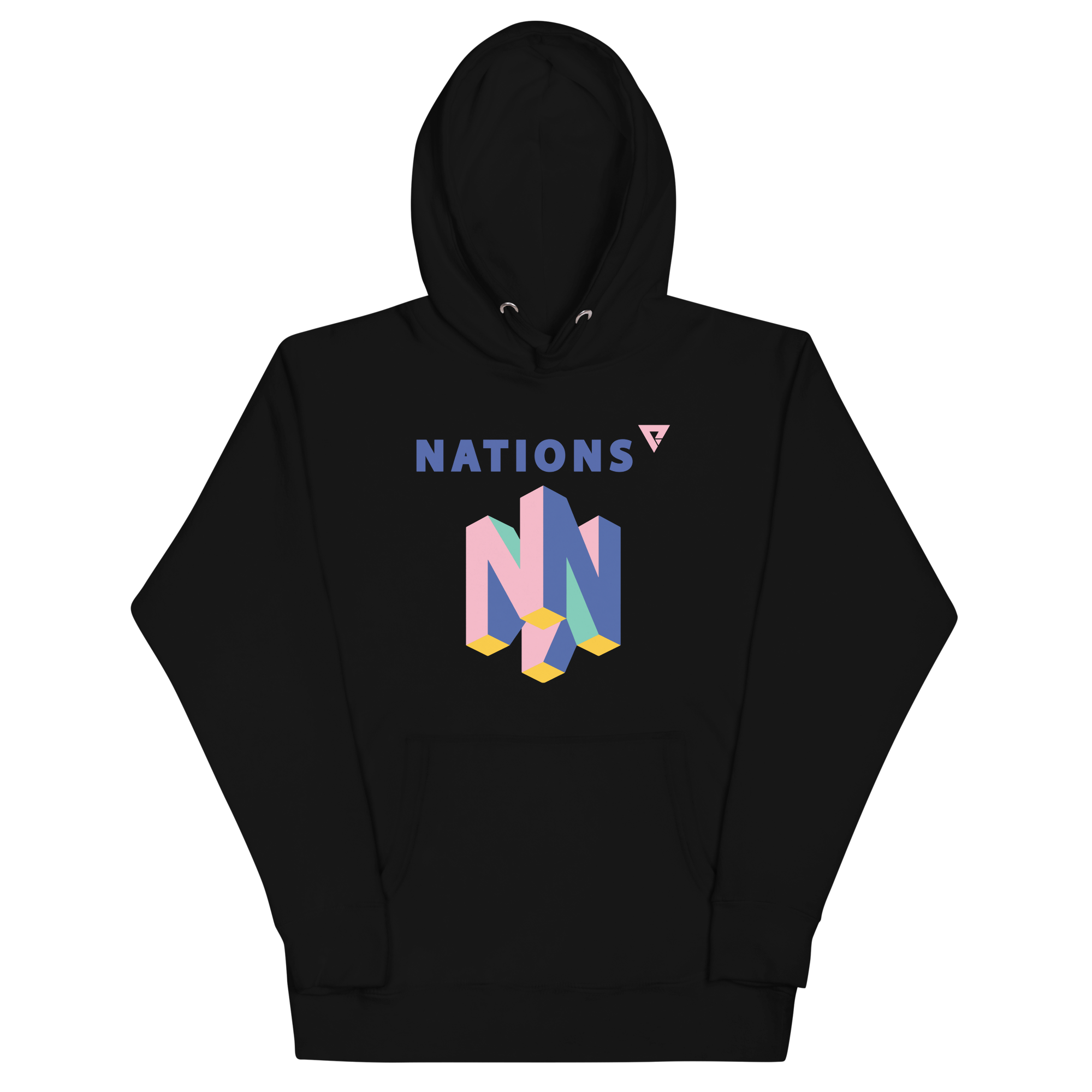 Wave64 Hoodie - Black