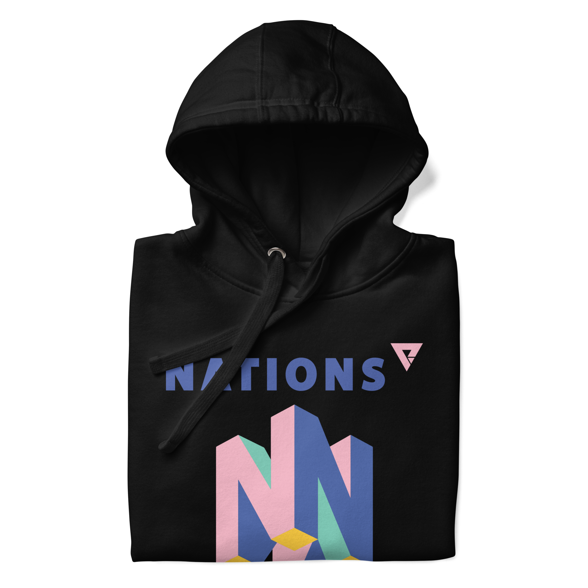 Wave64 Hoodie - Black