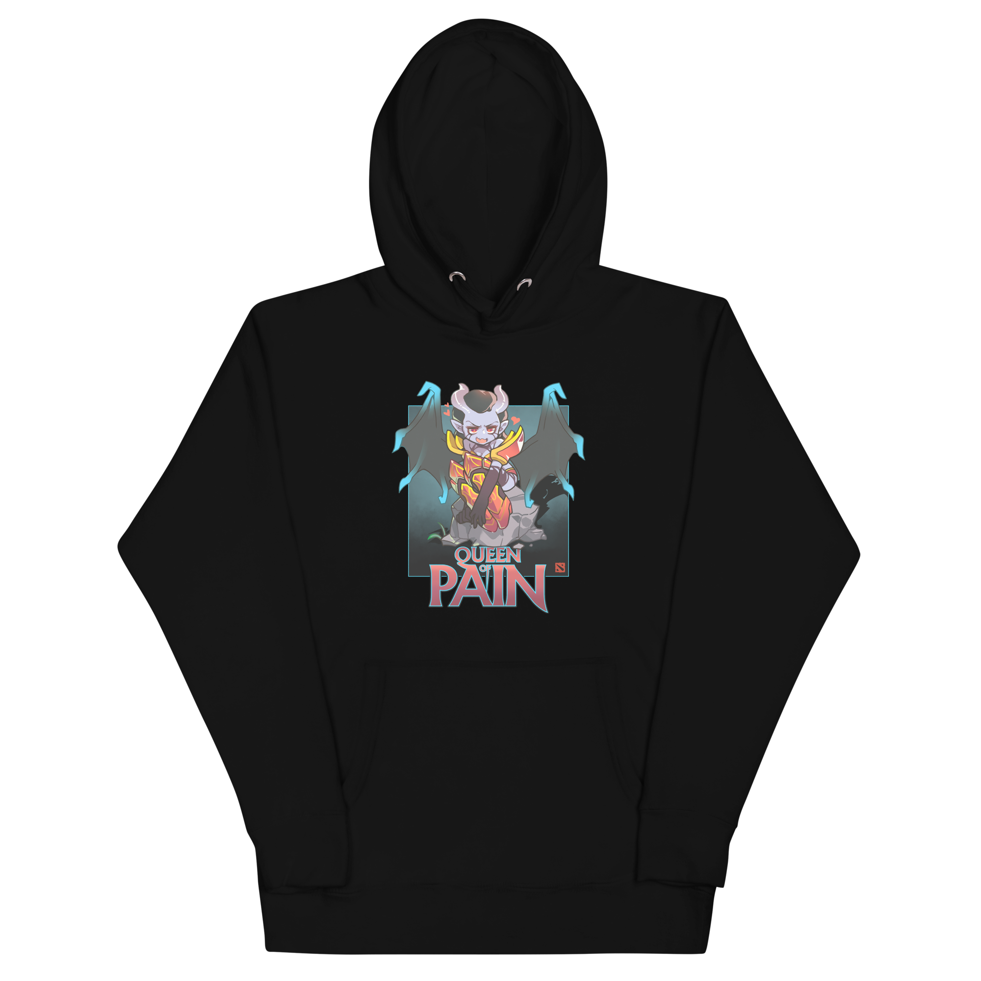 Queen of Pain Hoodie - Black