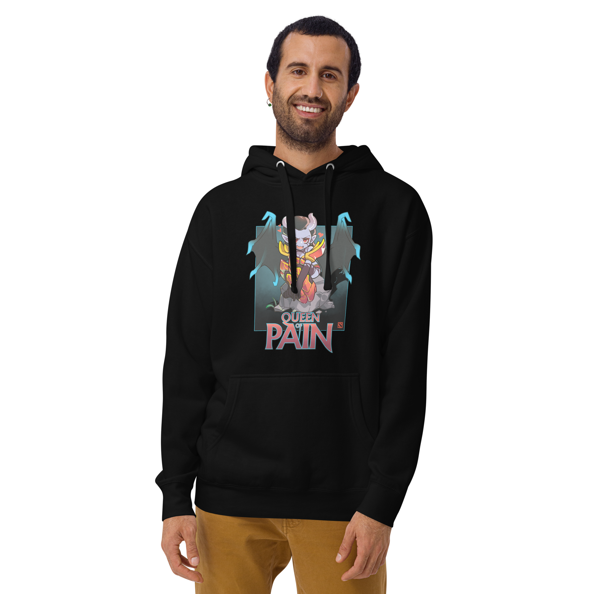 Queen of Pain Hoodie - Black
