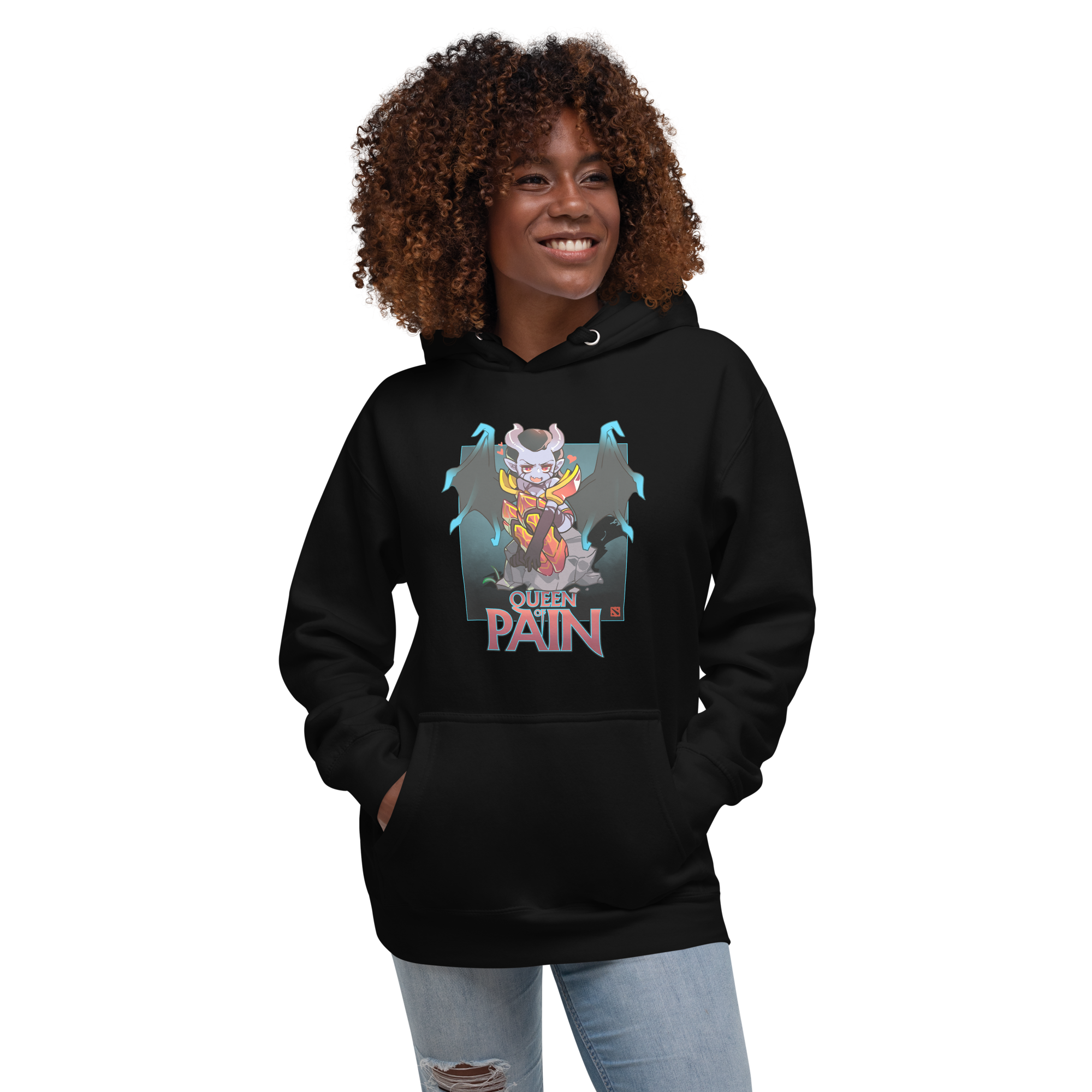 Queen of Pain Hoodie - Black