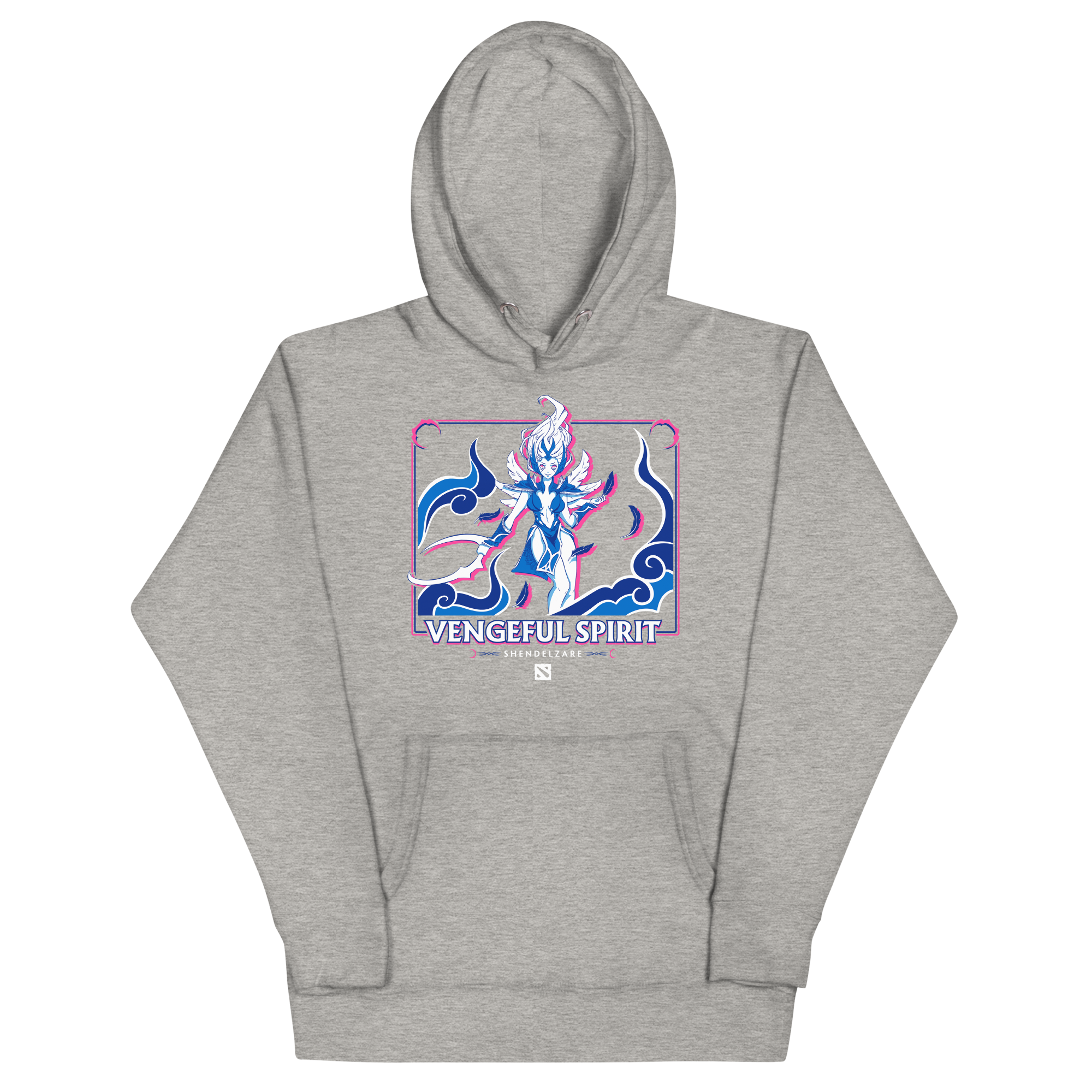 Vengeful Spirit Hoodie - Heather Grey