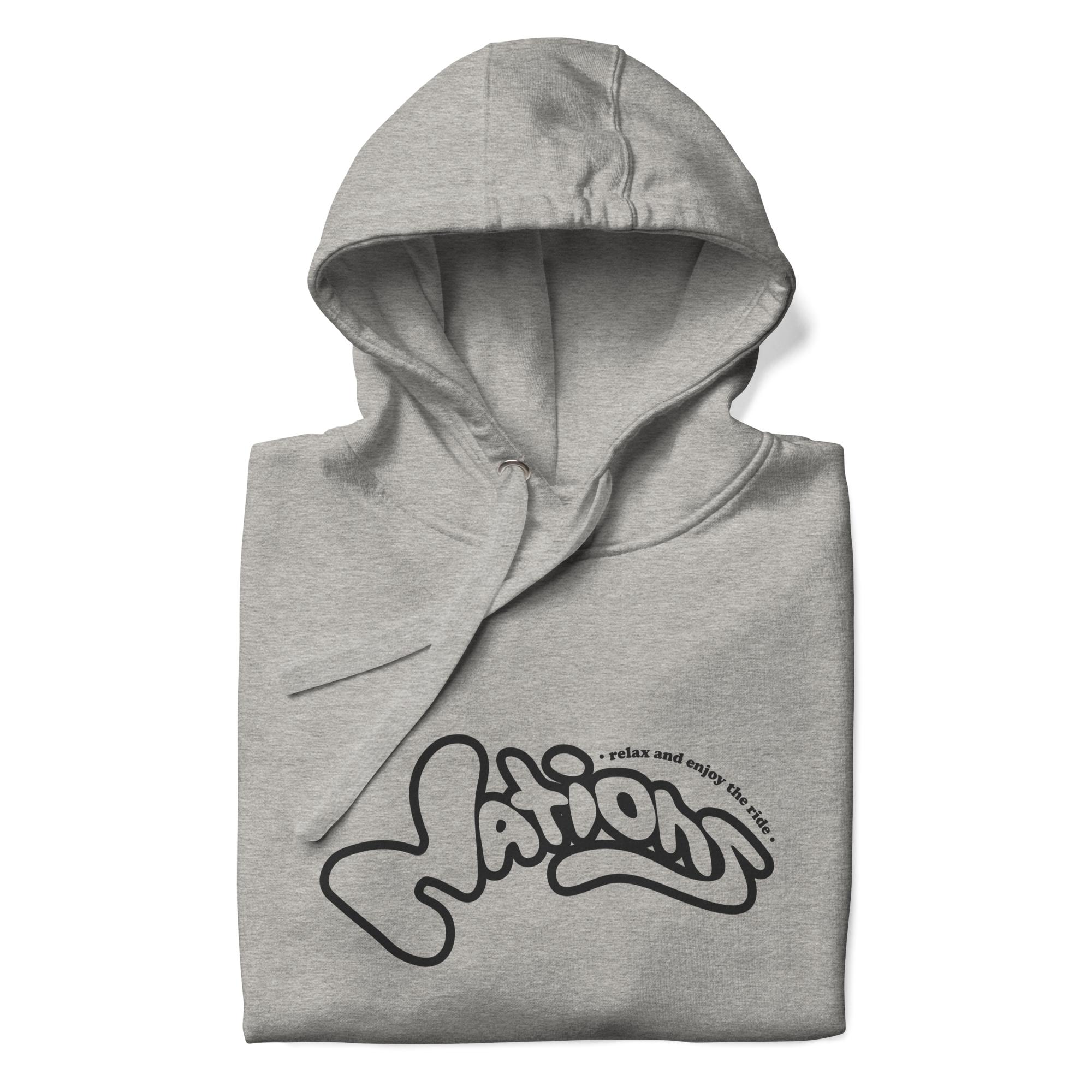 Lounge Compass Hoodie - Heather Grey