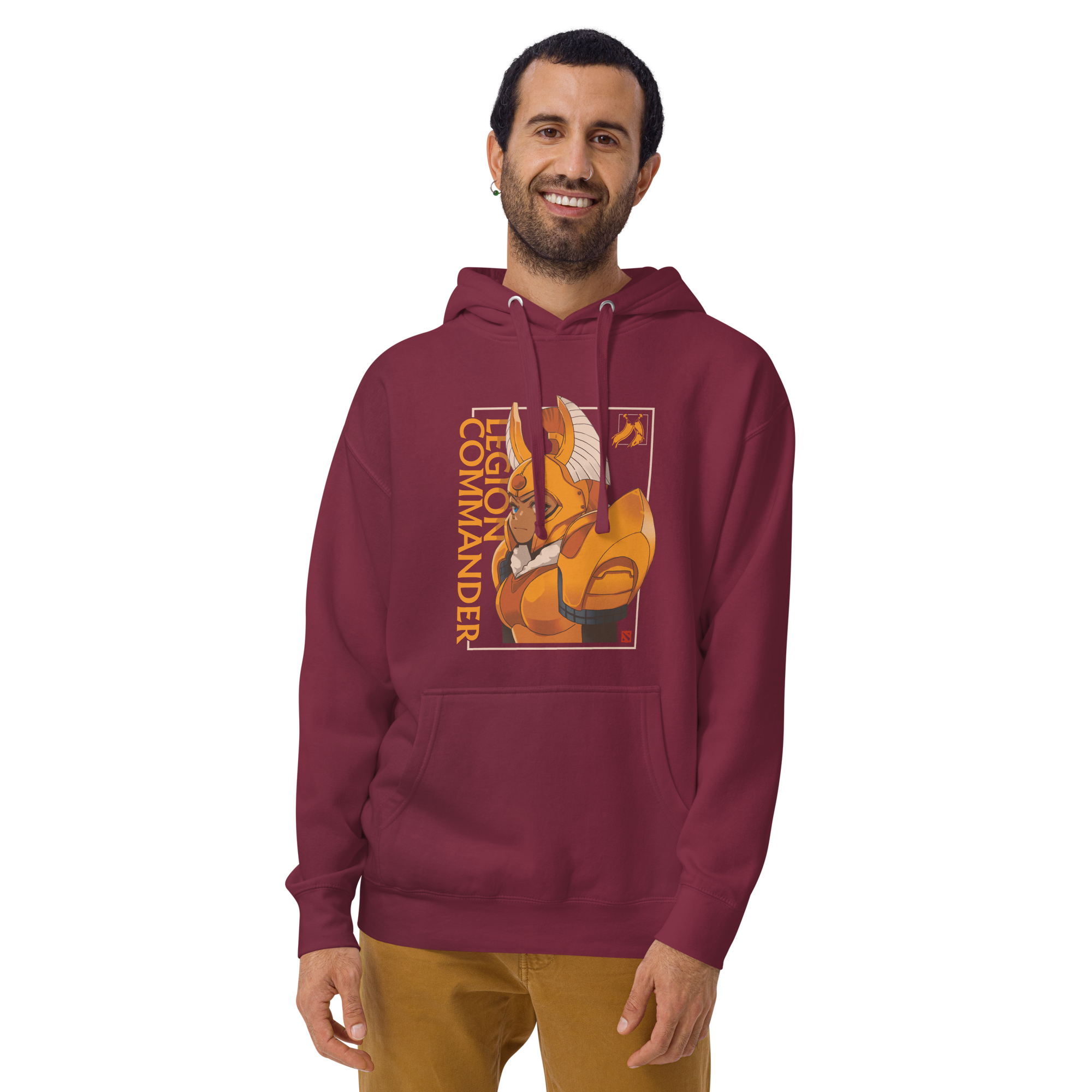 Legion Commander Hoodie - Maroon