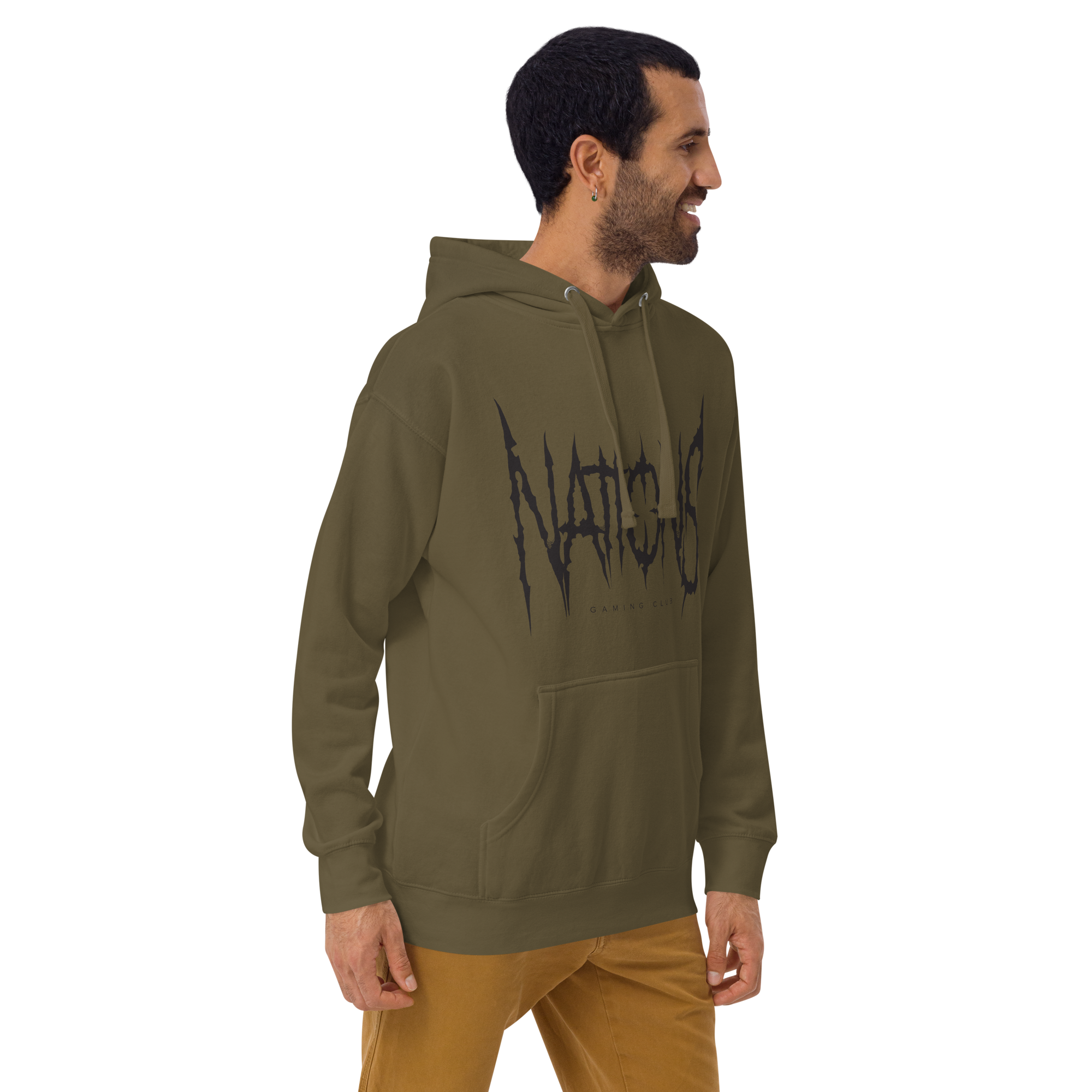 Heavy Metal Gaming Hoodie - Military Green