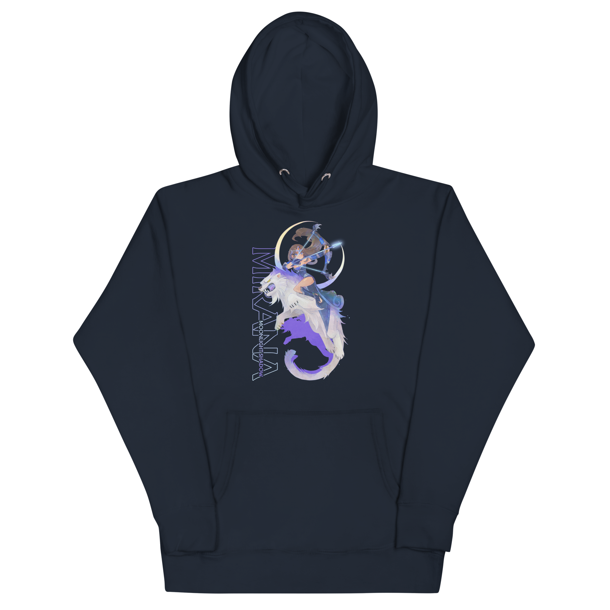Moonlight Shadow Hoodie - Navy
