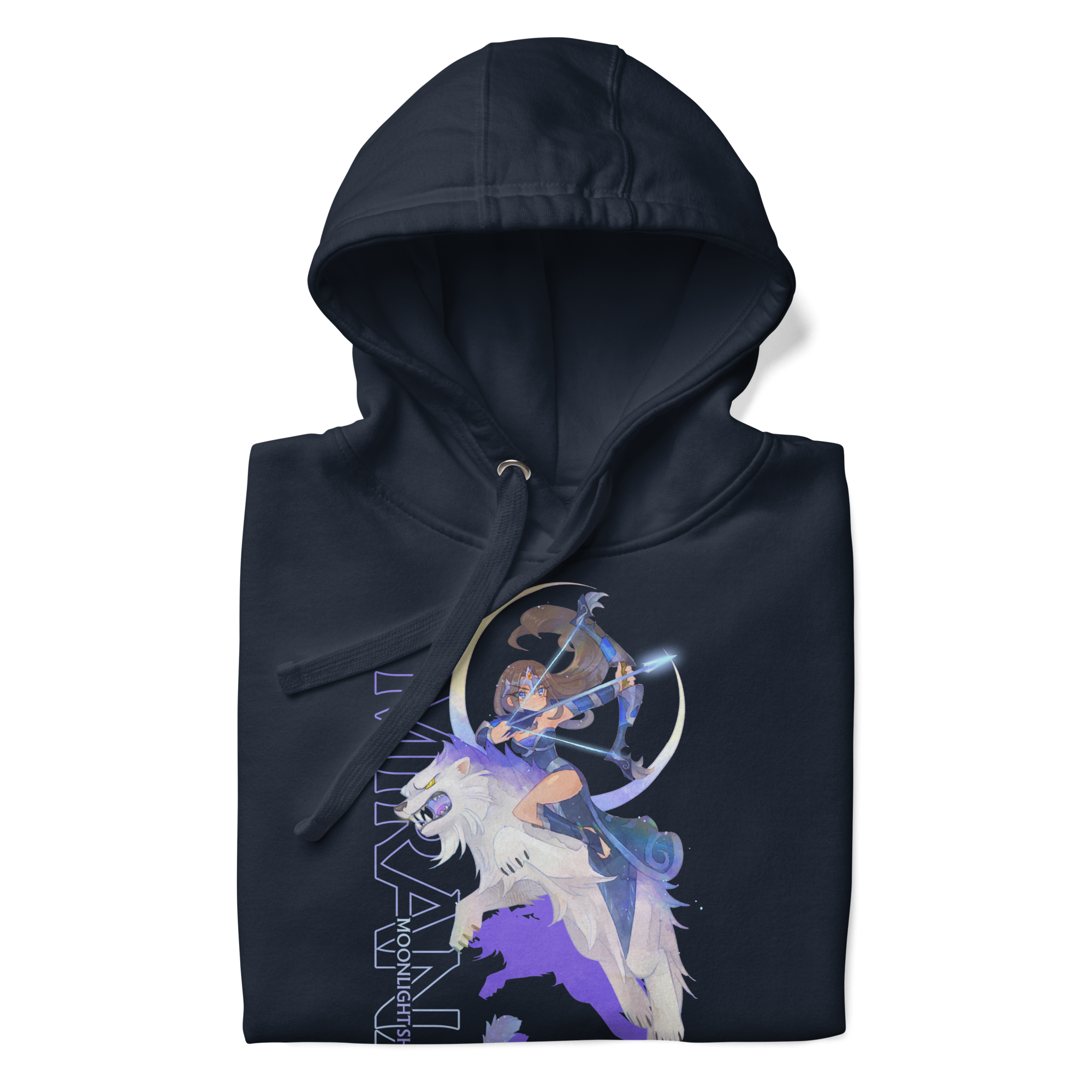 Moonlight Shadow Hoodie - Navy