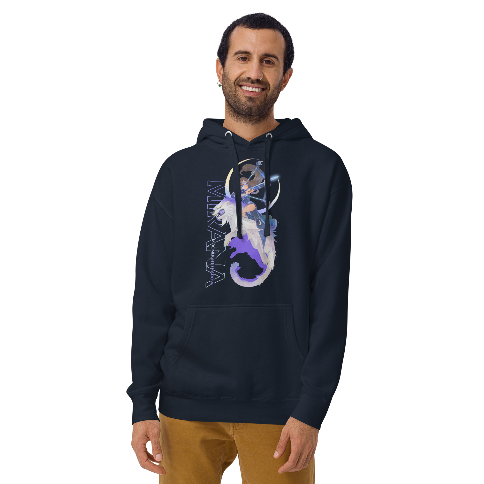 Moonlight Shadow Hoodie - Navy