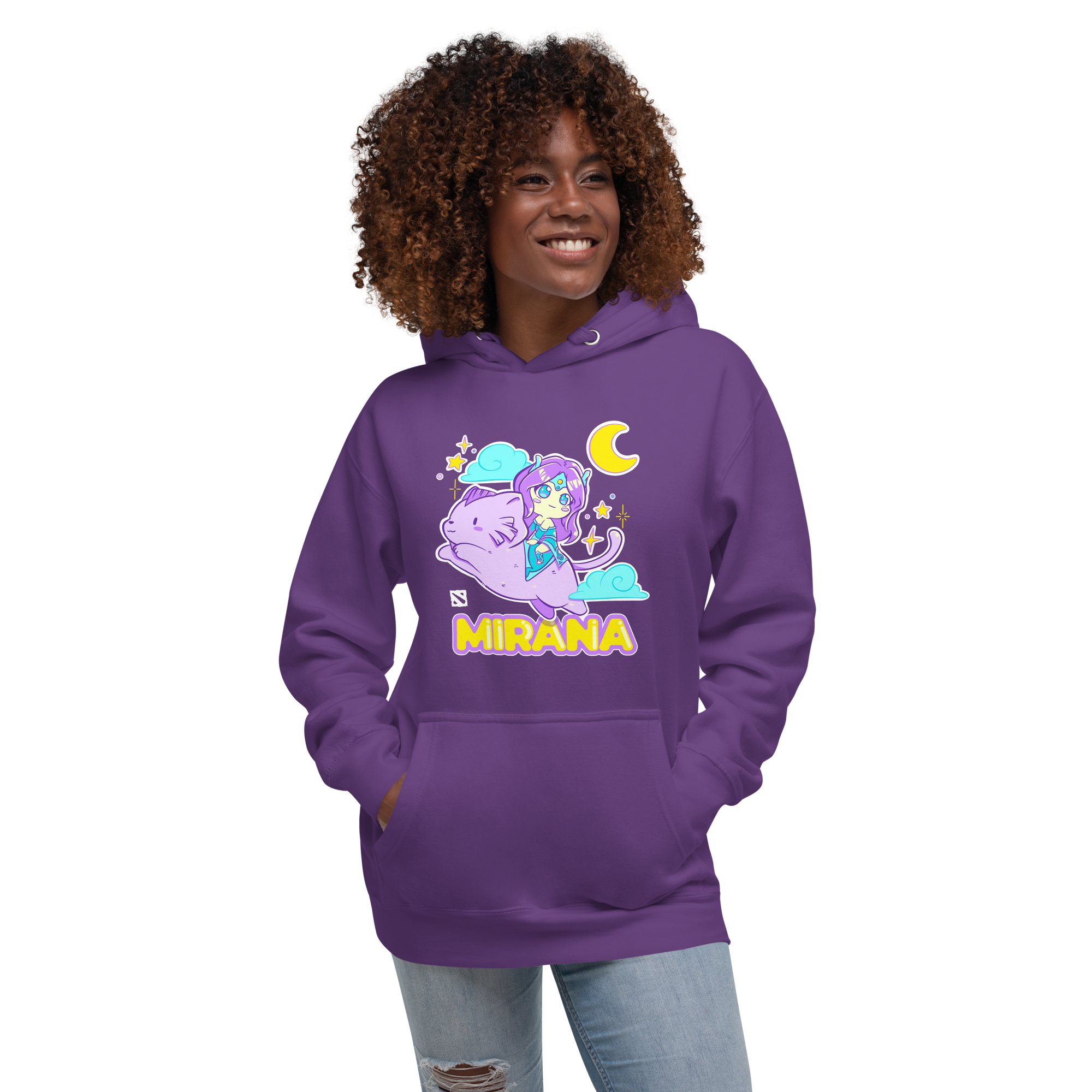 Chibi Mirana Hoodie - Purple