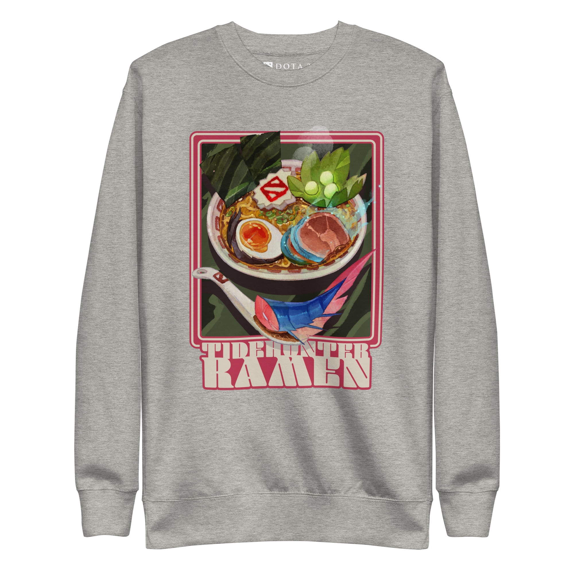 Tidehunter Ramen Sweatshirt - Athletic Heather