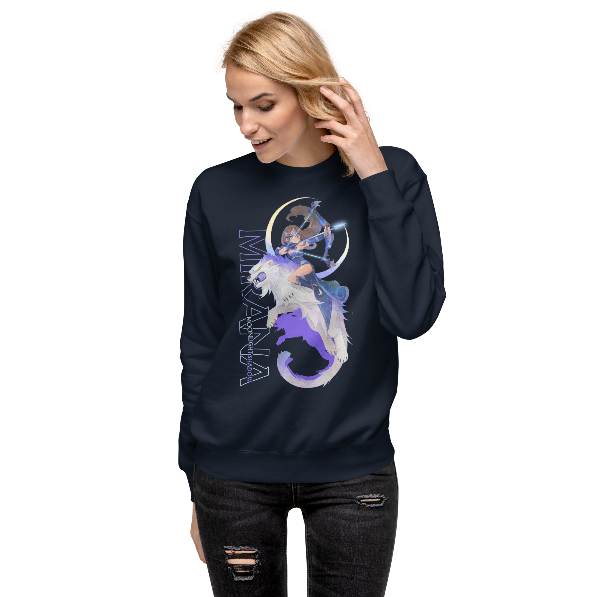 Moonlight Shadow Sweatshirt - Navy