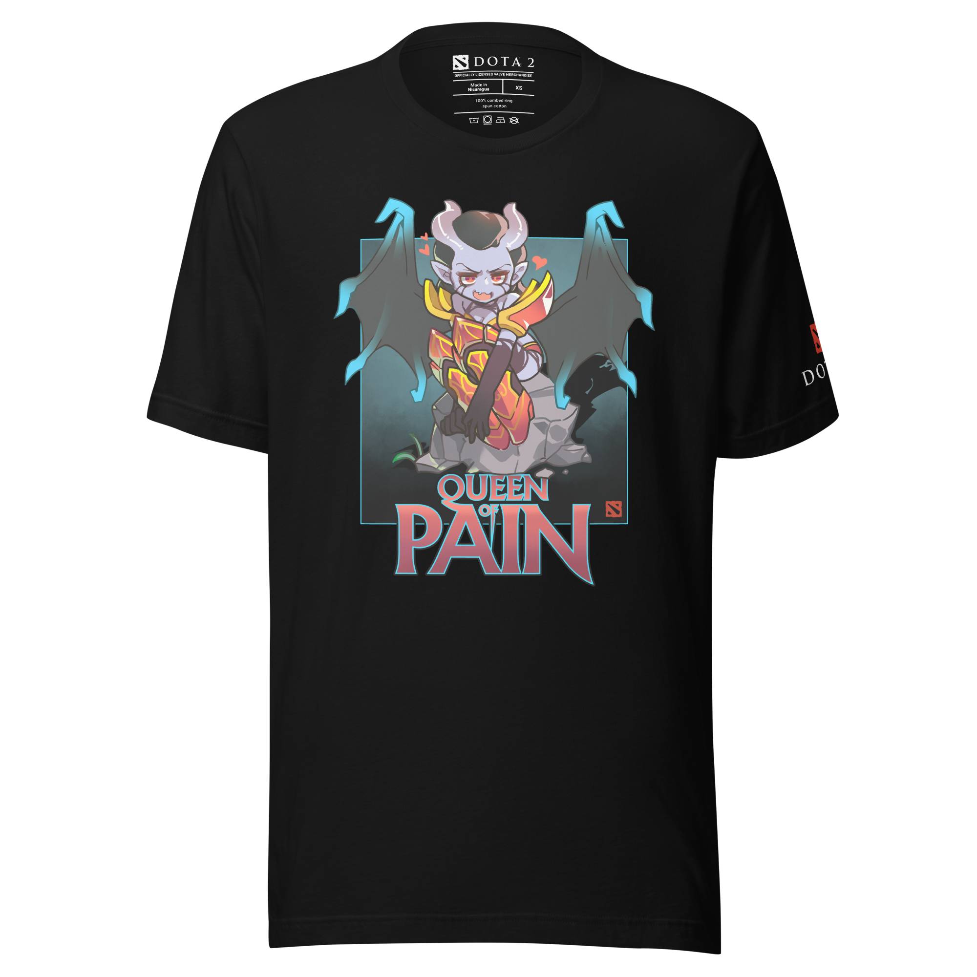 Queen of Pain Tee - Black