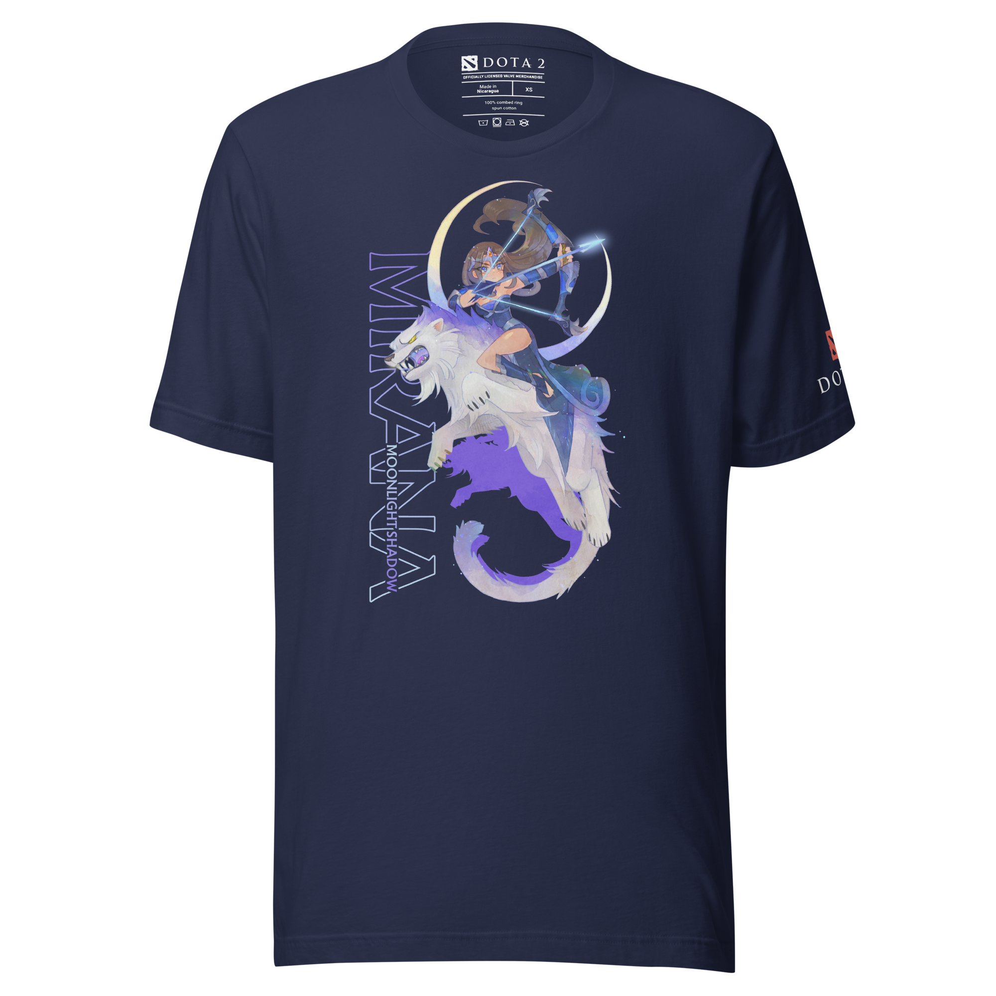 Moonlight Shadow Tee - Navy