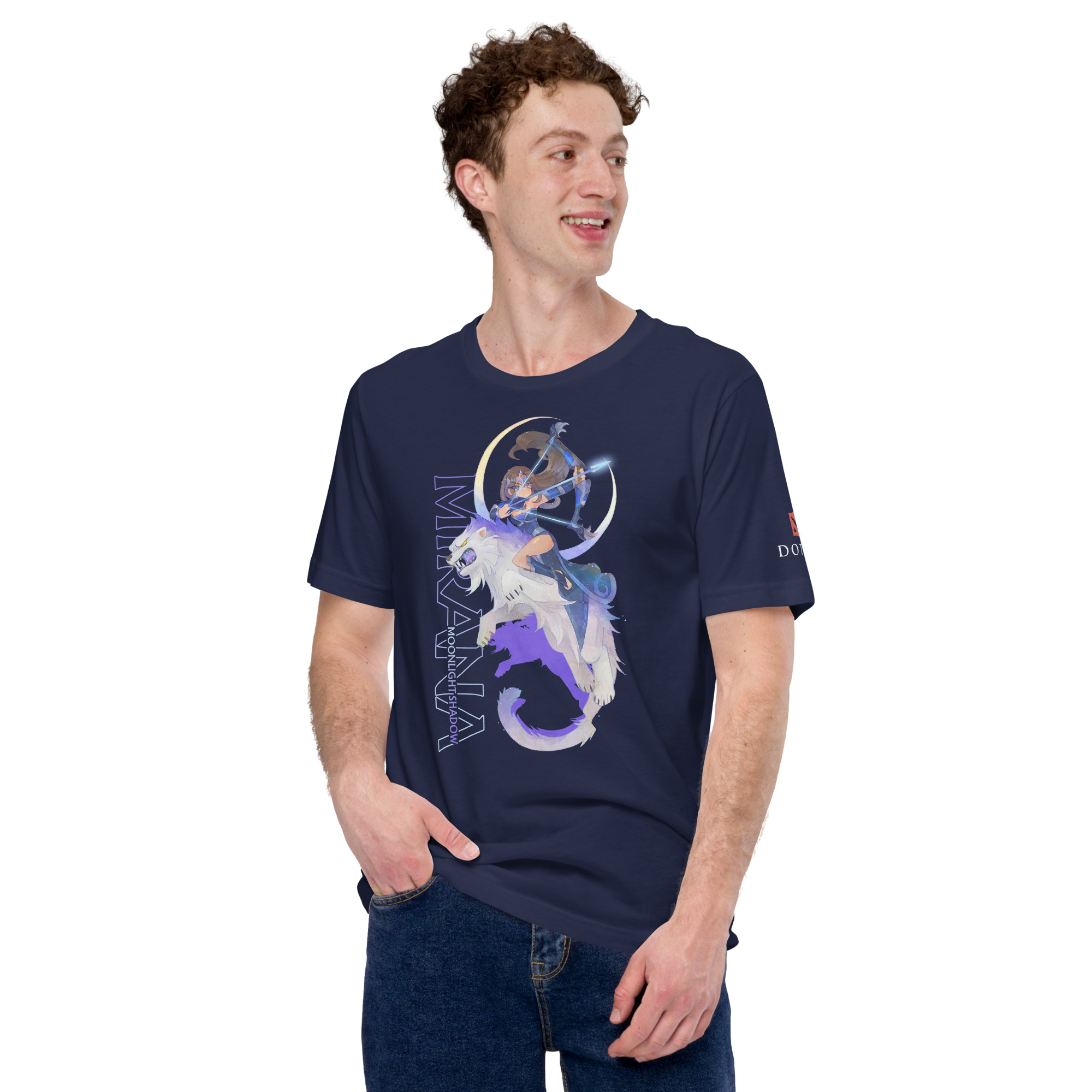 Moonlight Shadow Tee - Navy