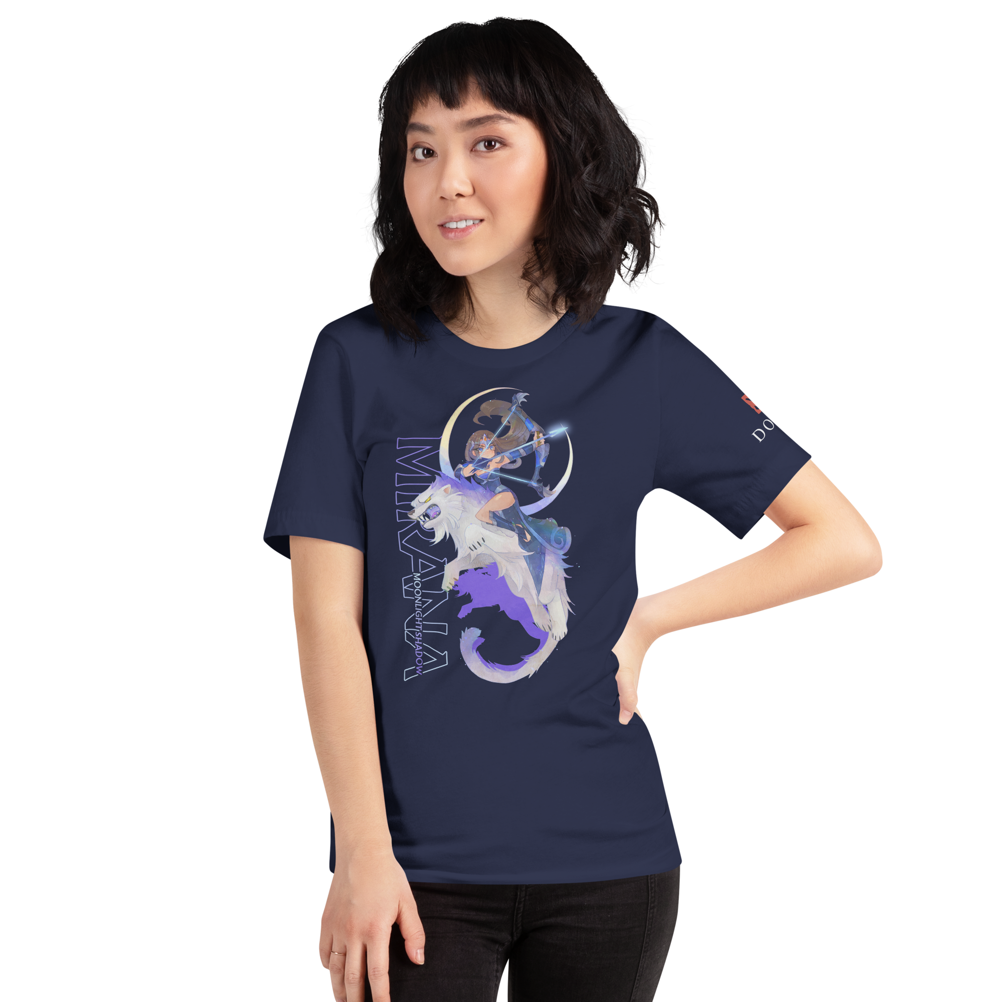 Moonlight Shadow Tee - Navy