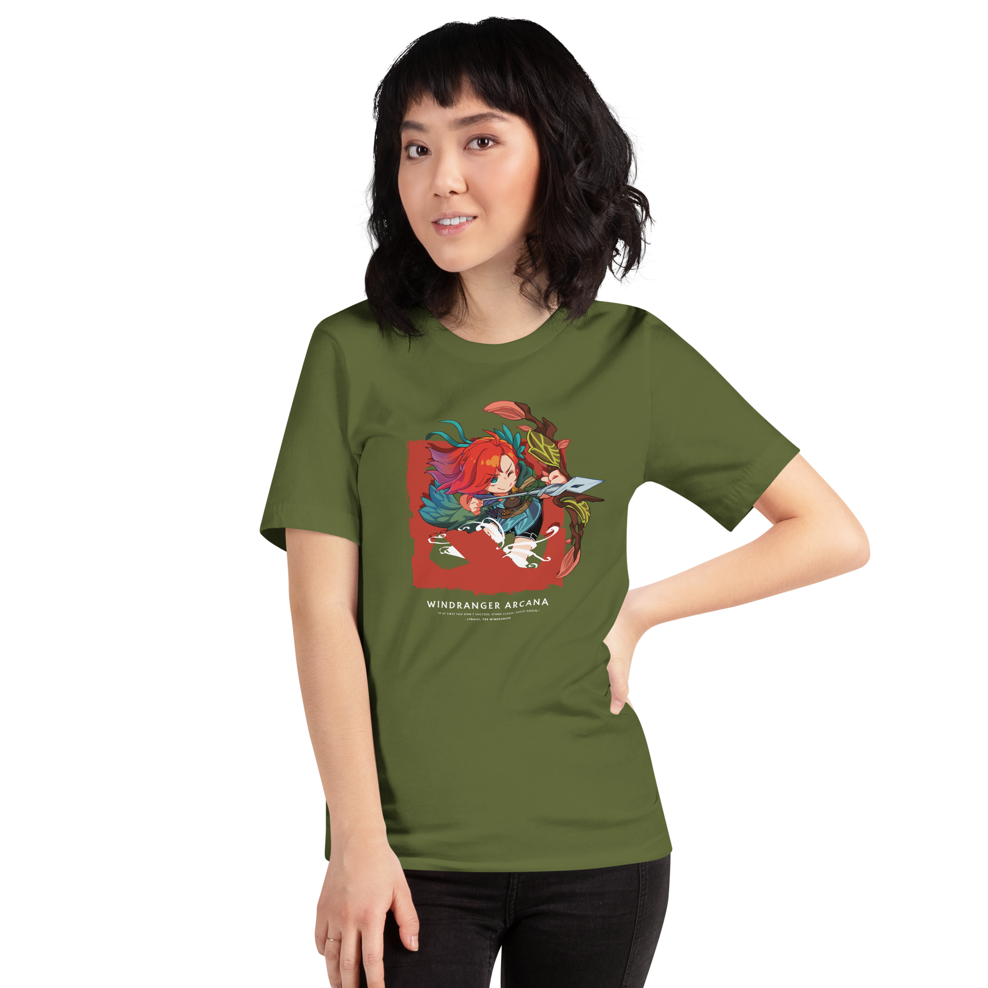 Windranger Arcana Tee - Olive