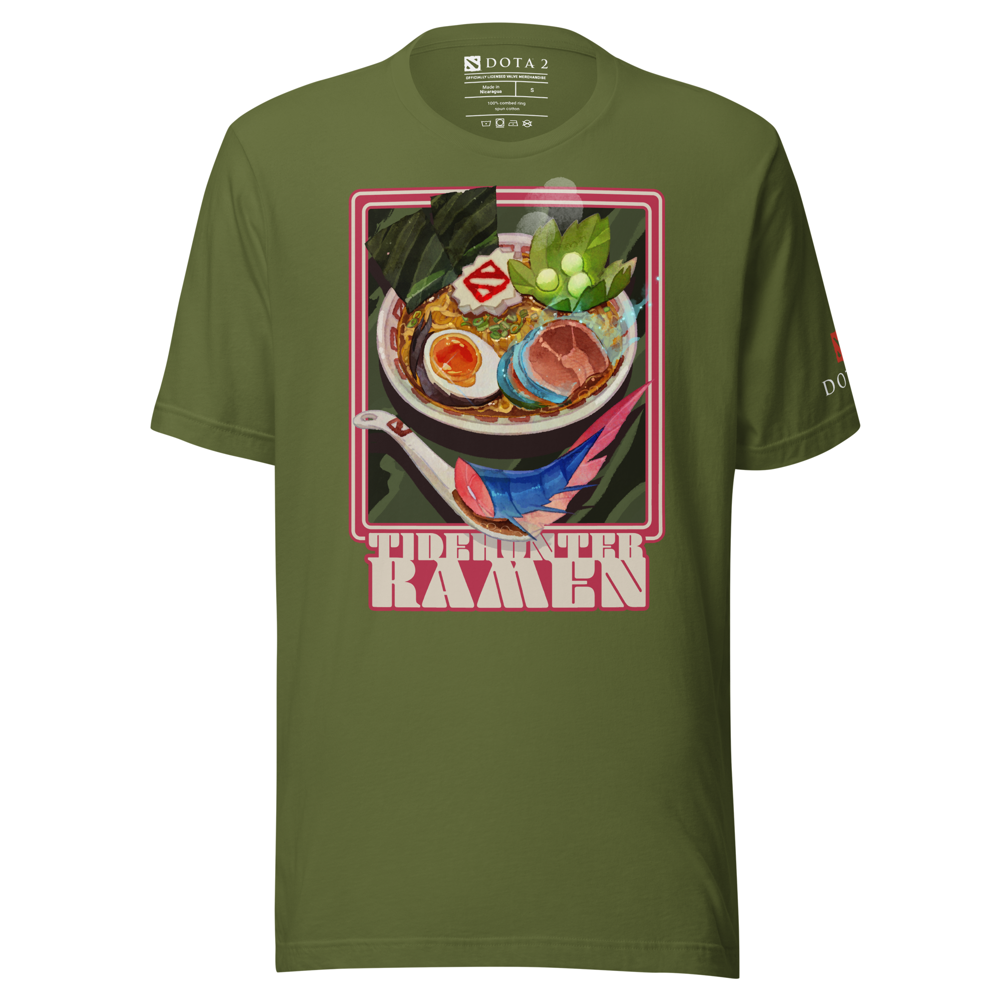 Tidehunter Ramen Tee - Olive