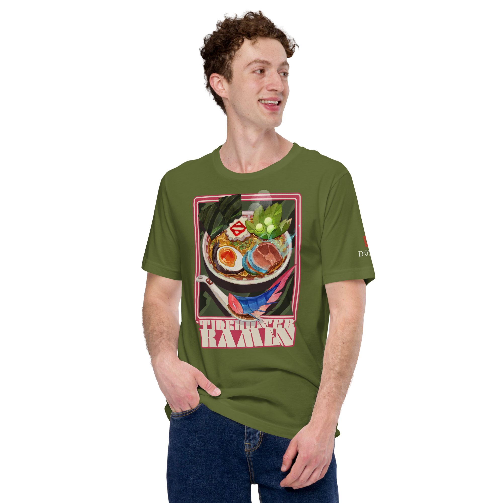 Tidehunter Ramen Tee - Olive