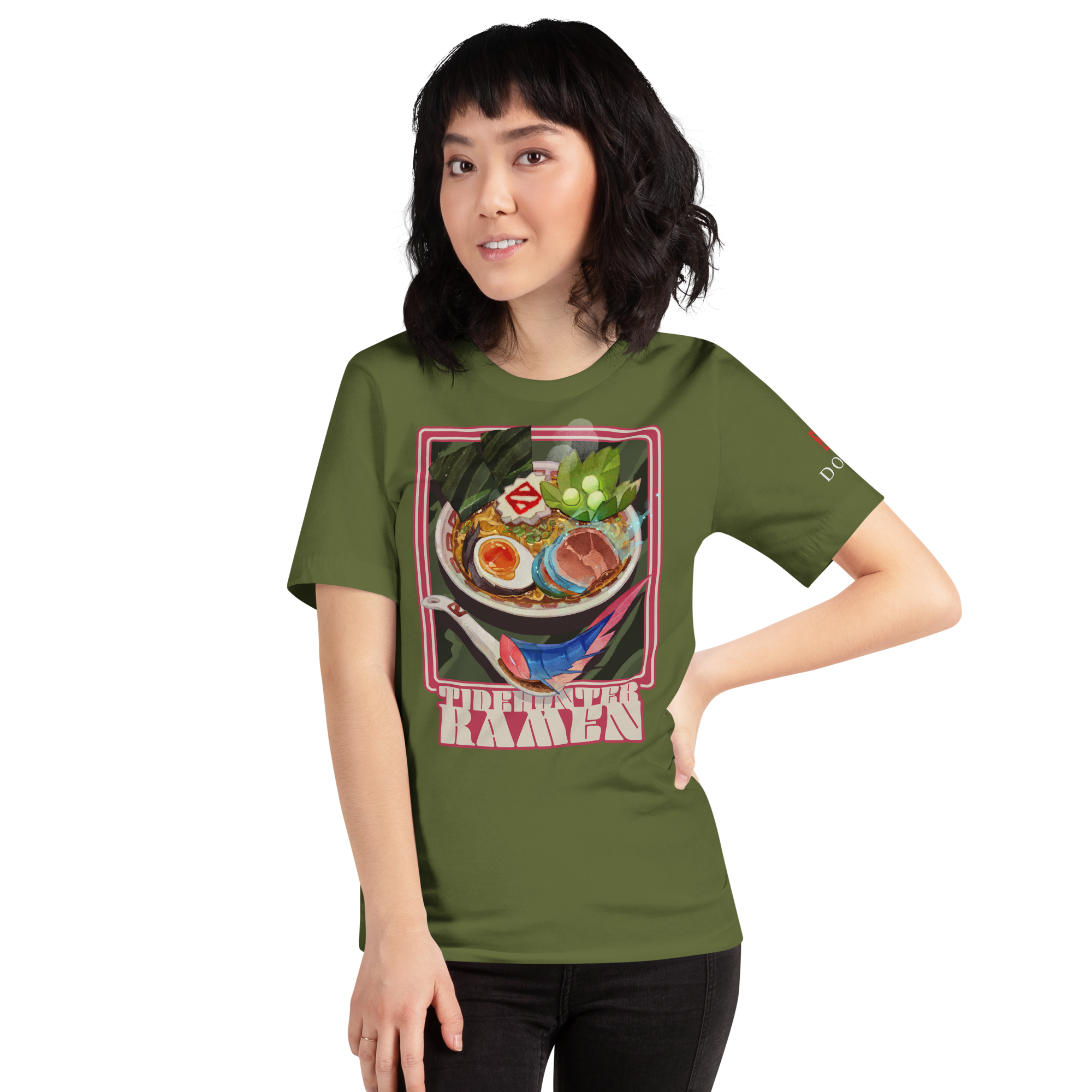 Tidehunter Ramen Tee - Olive