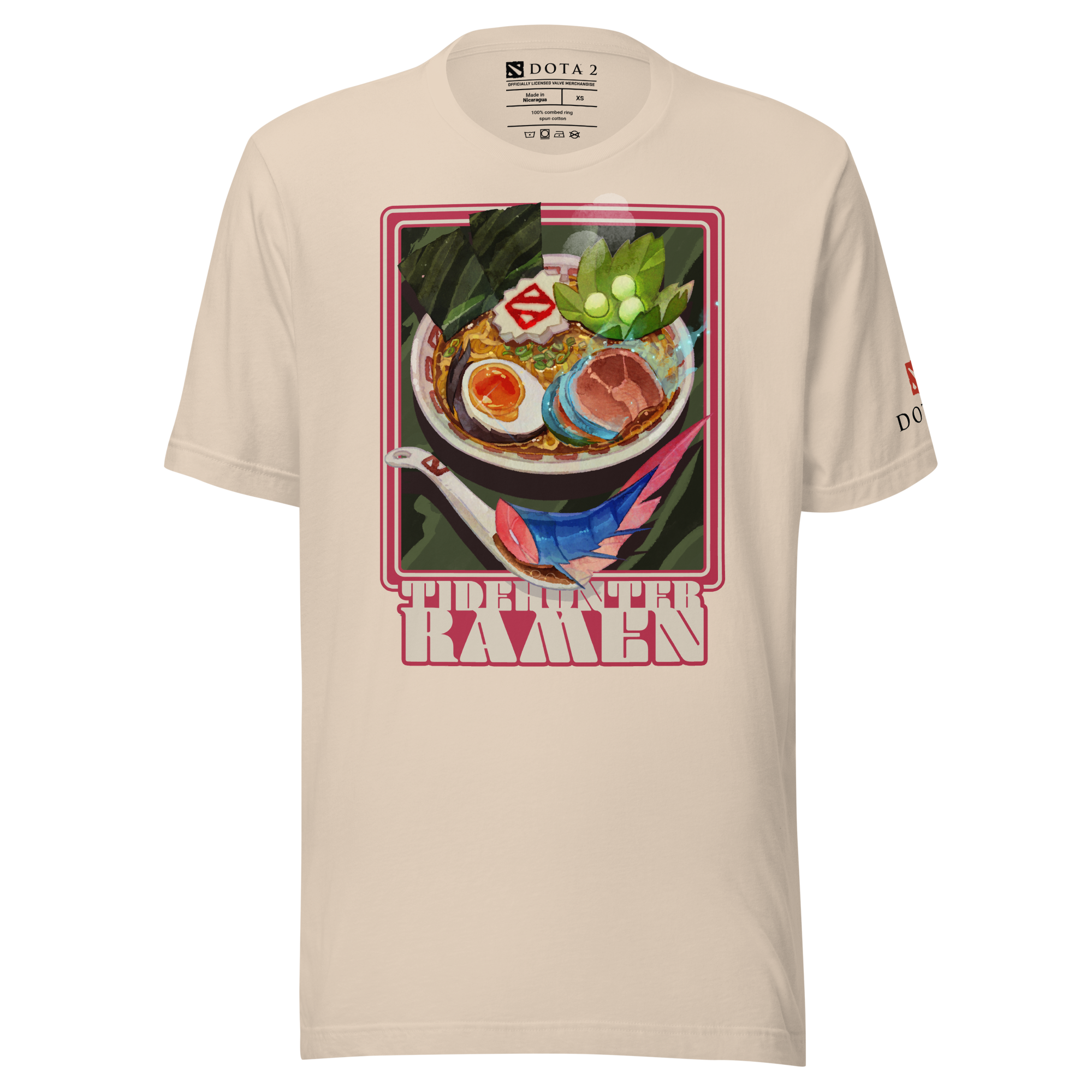 Tidehunter Ramen Tee - Cream