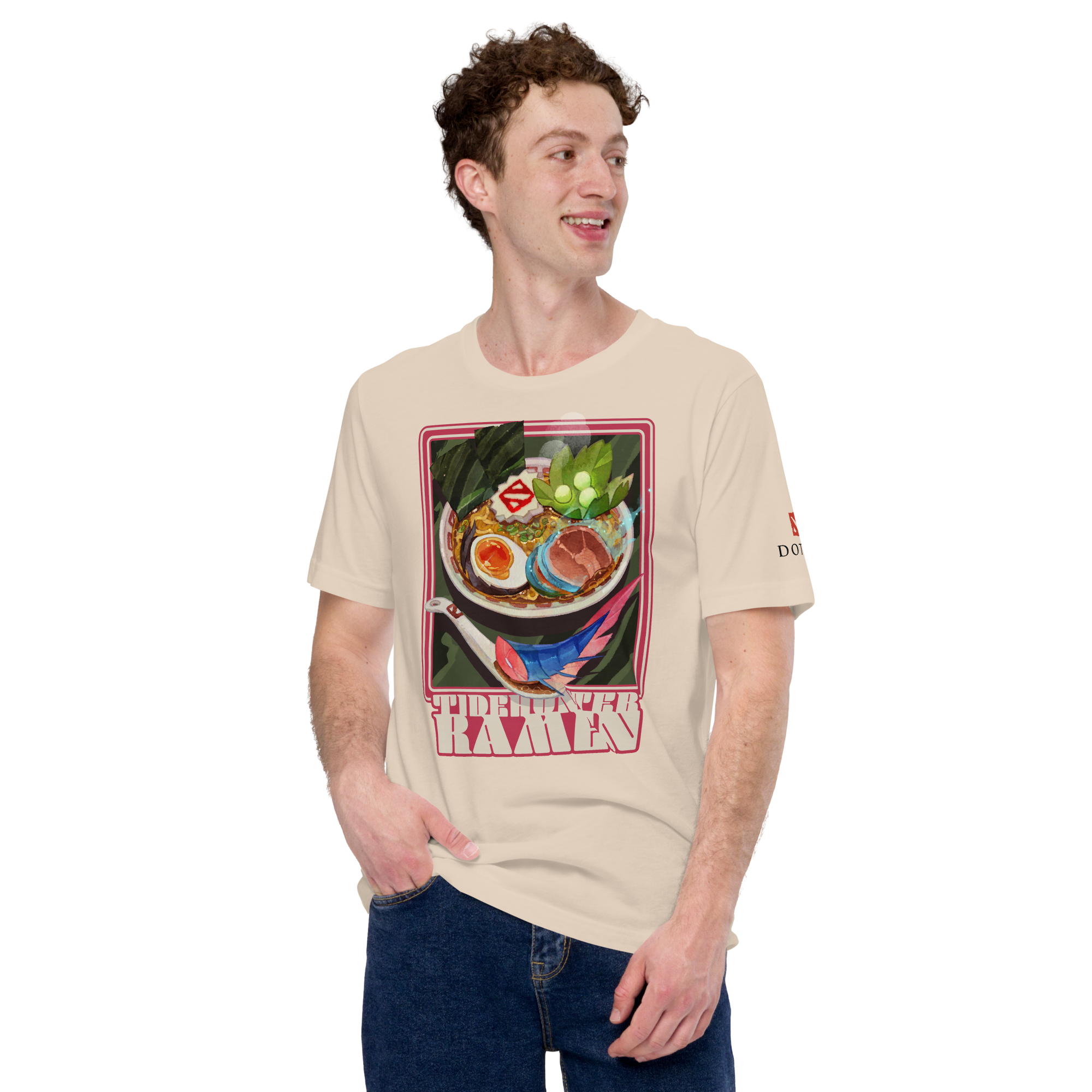 Tidehunter Ramen Tee - Cream