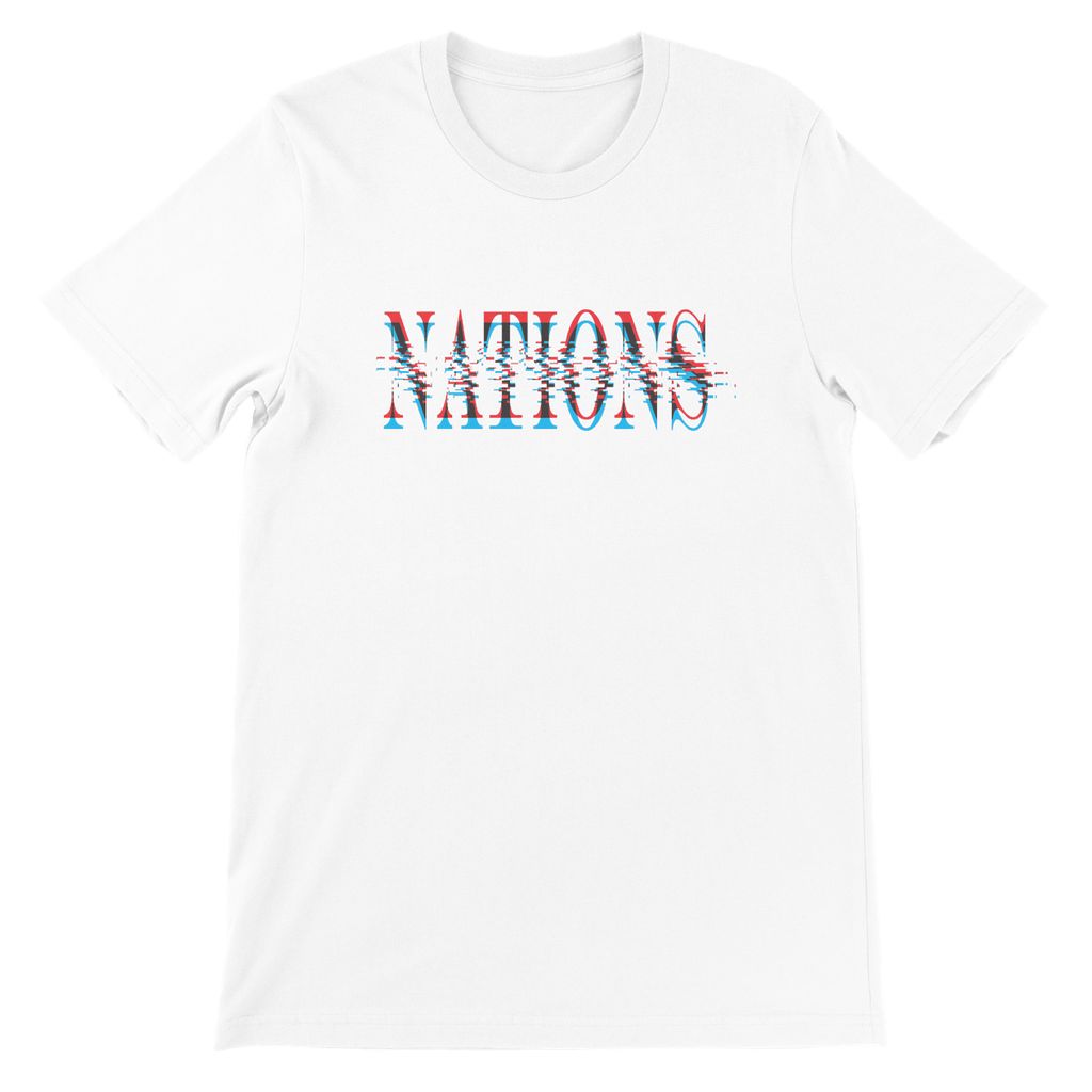 Nations Glitch Tee - We Are Nations