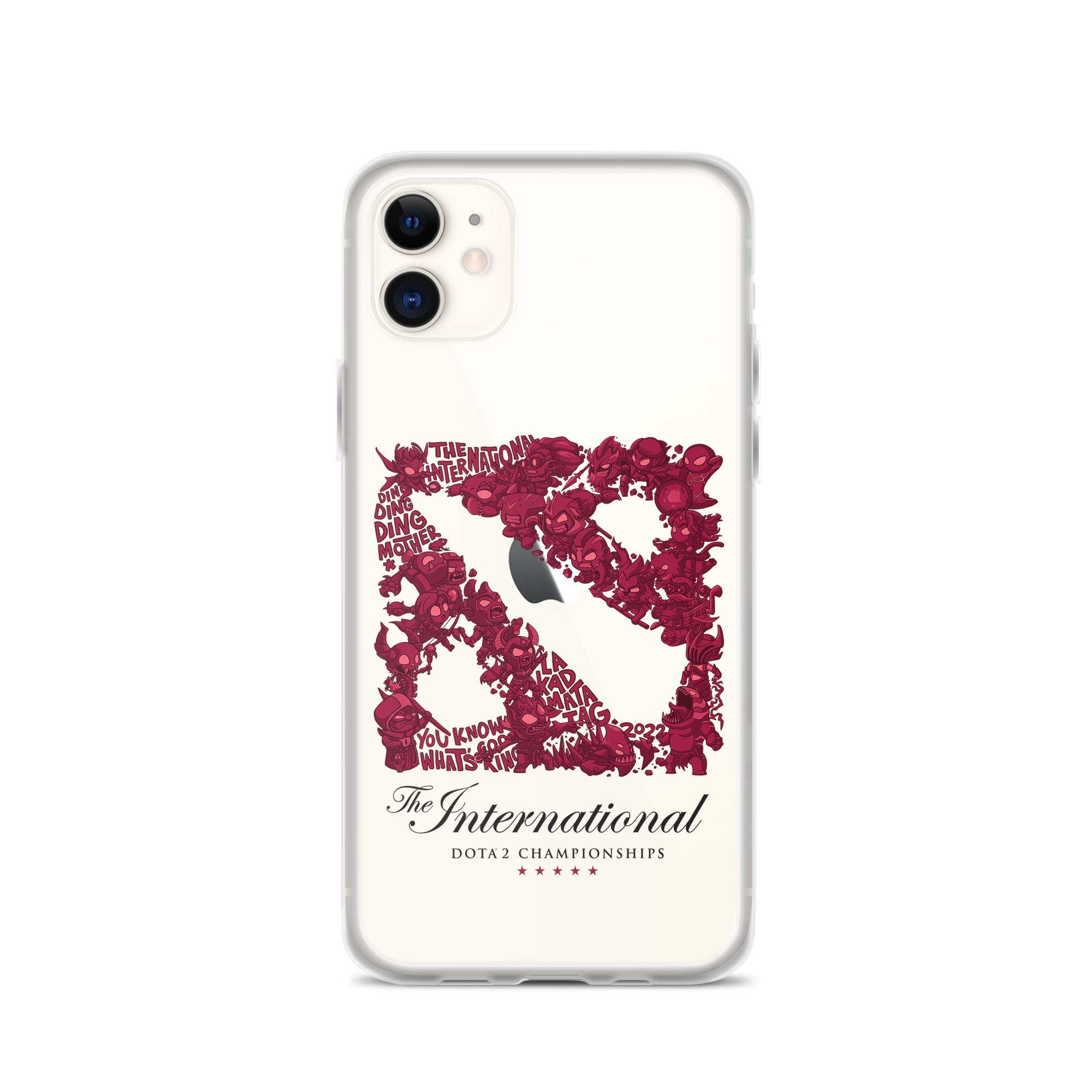 TI11 Doodle iPhone Case