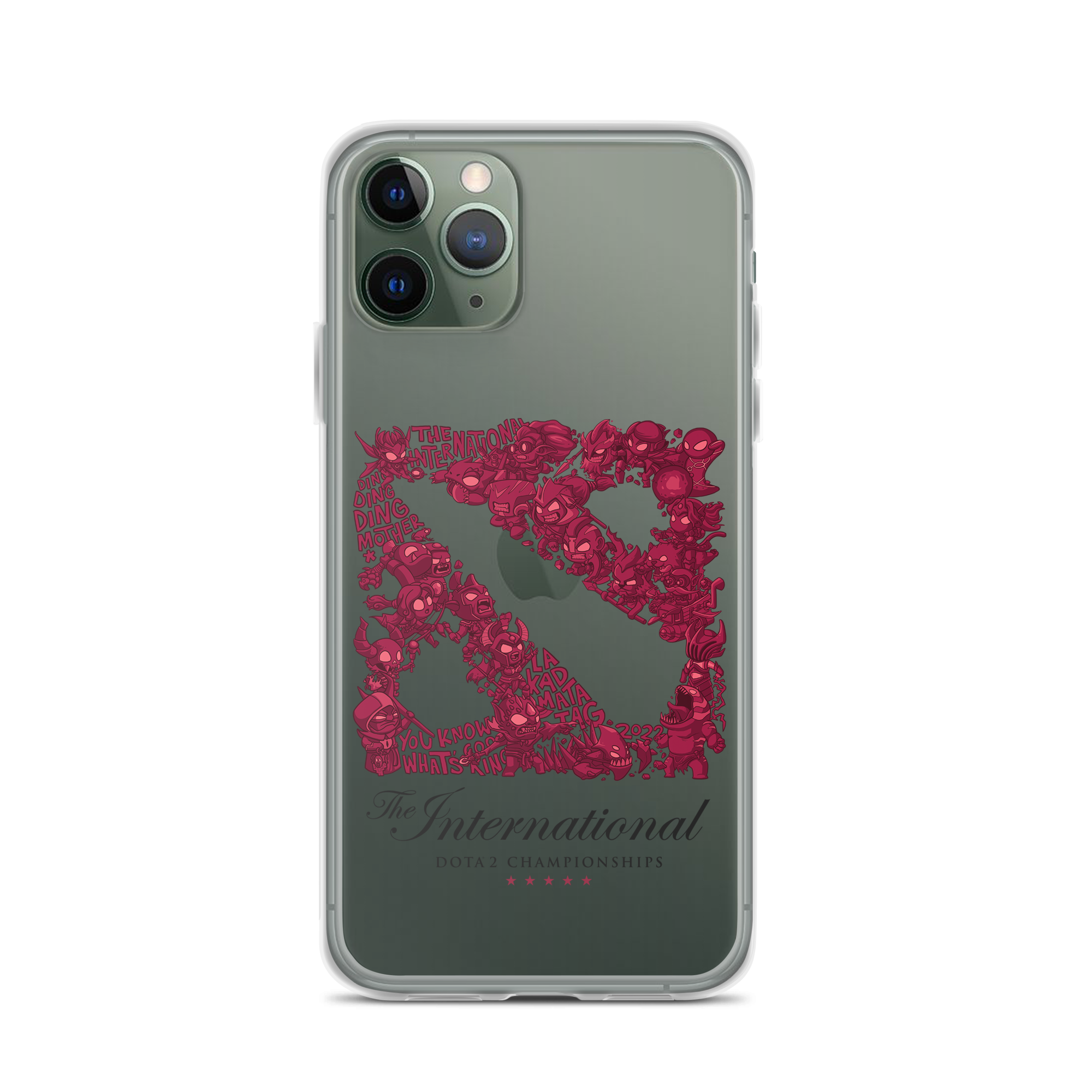 TI11 Doodle iPhone Case