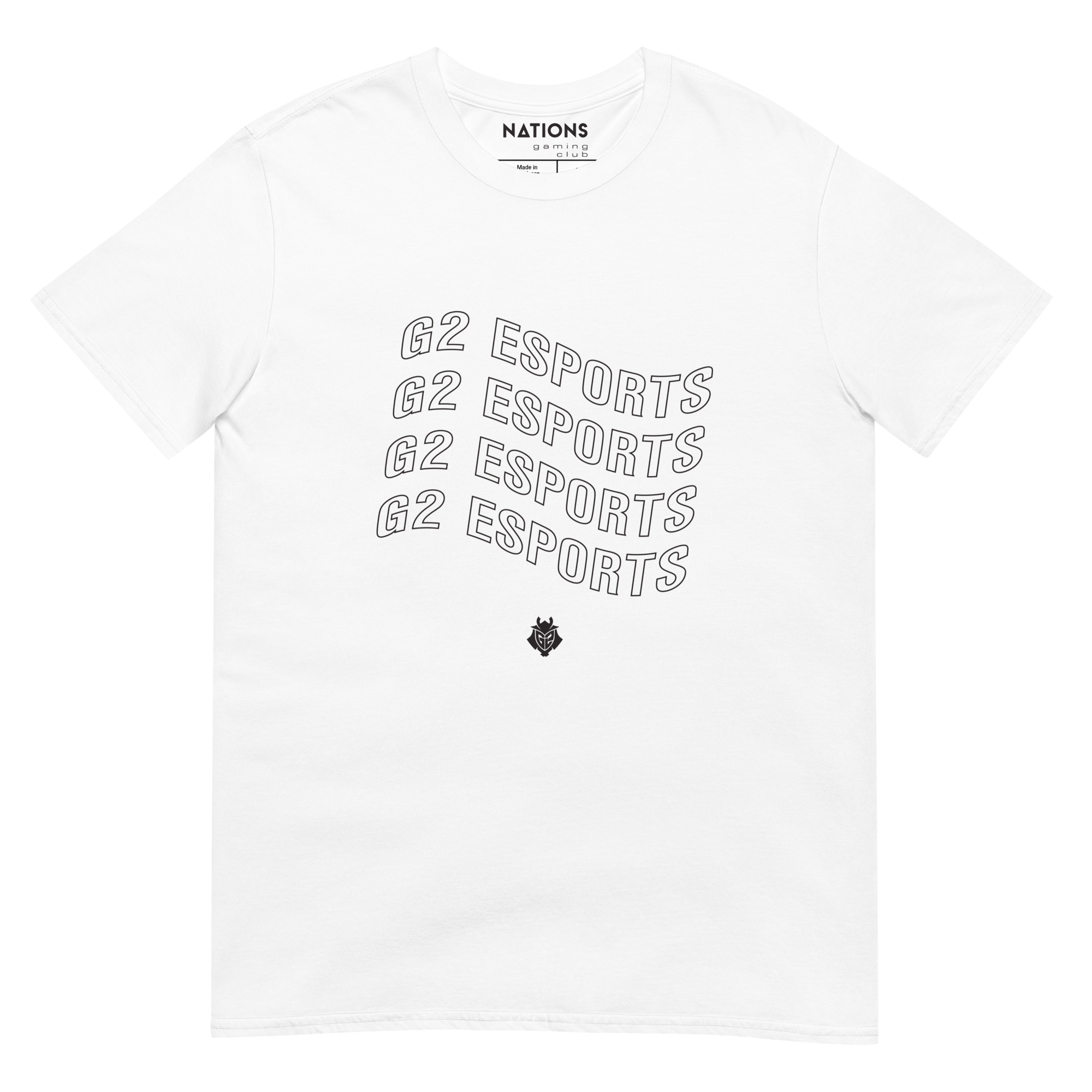 G2 Wavy Tee - White